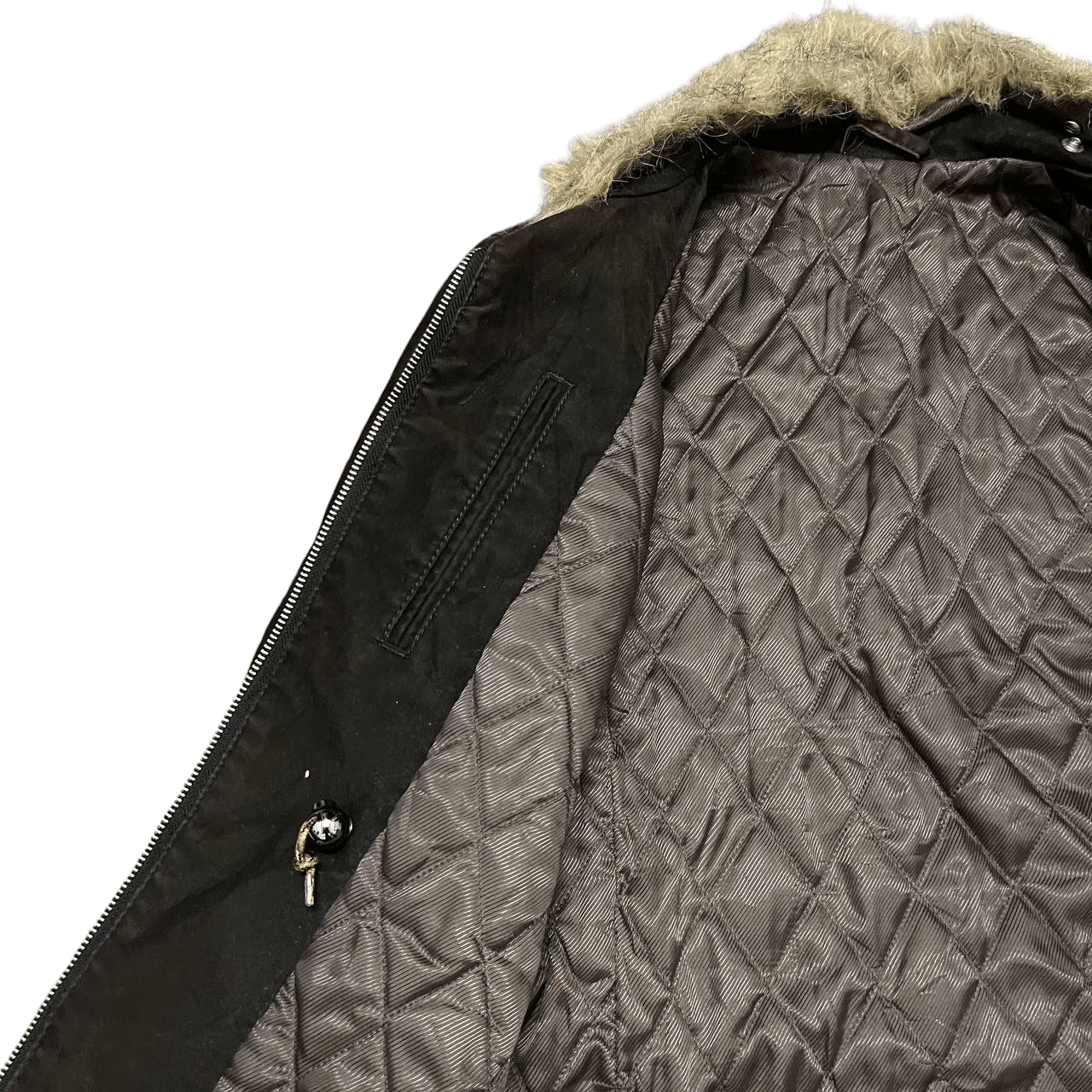 ABAHOUSE Vintage Abahouse Zipper Fur Jacket Size US M / EU 48-50 / 2 - 6 Thumbnail