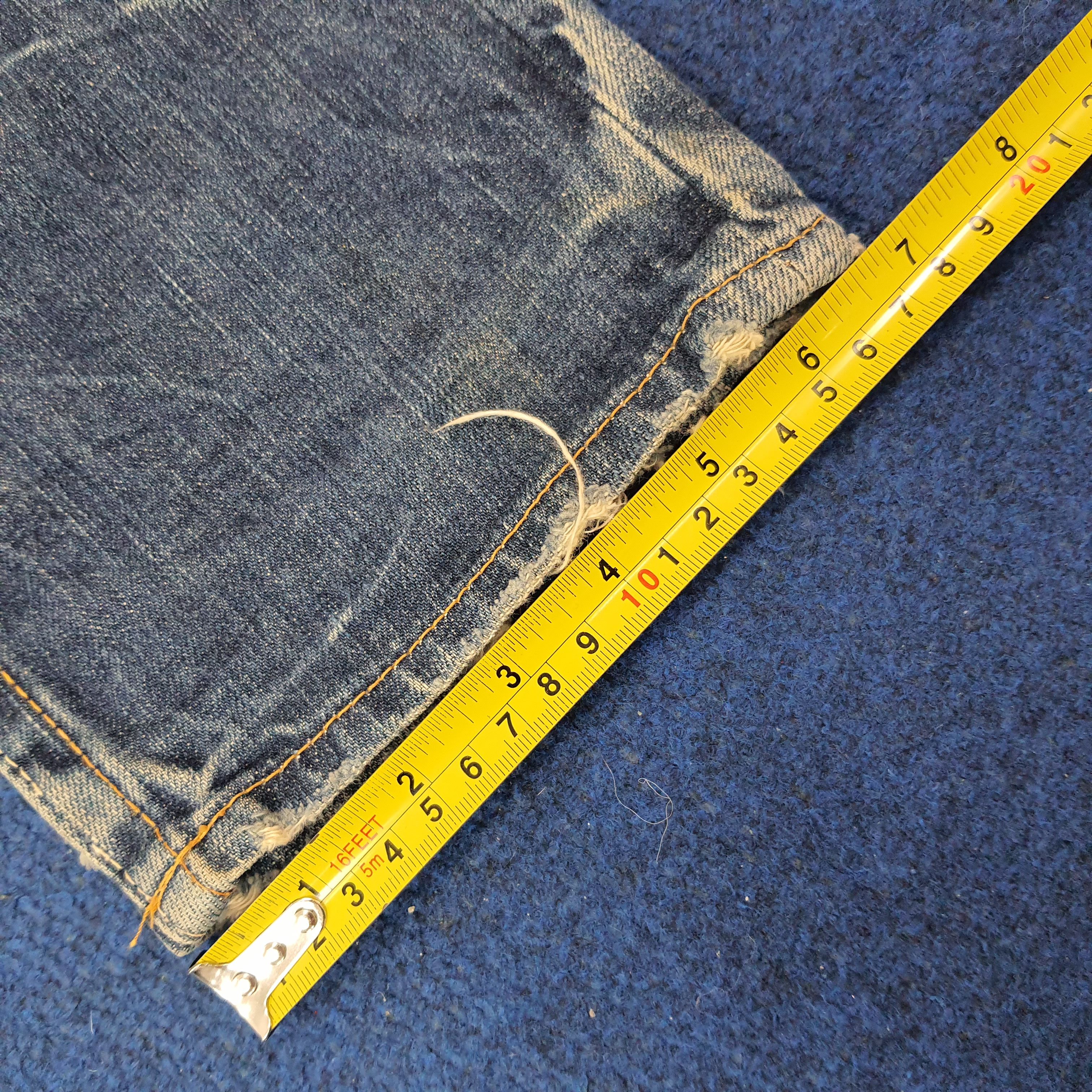 Hysteric Glamour Vintage Hysteric Glamour Kinky Custom Logo Jeans C258N12 Size 31" - 16 Thumbnail