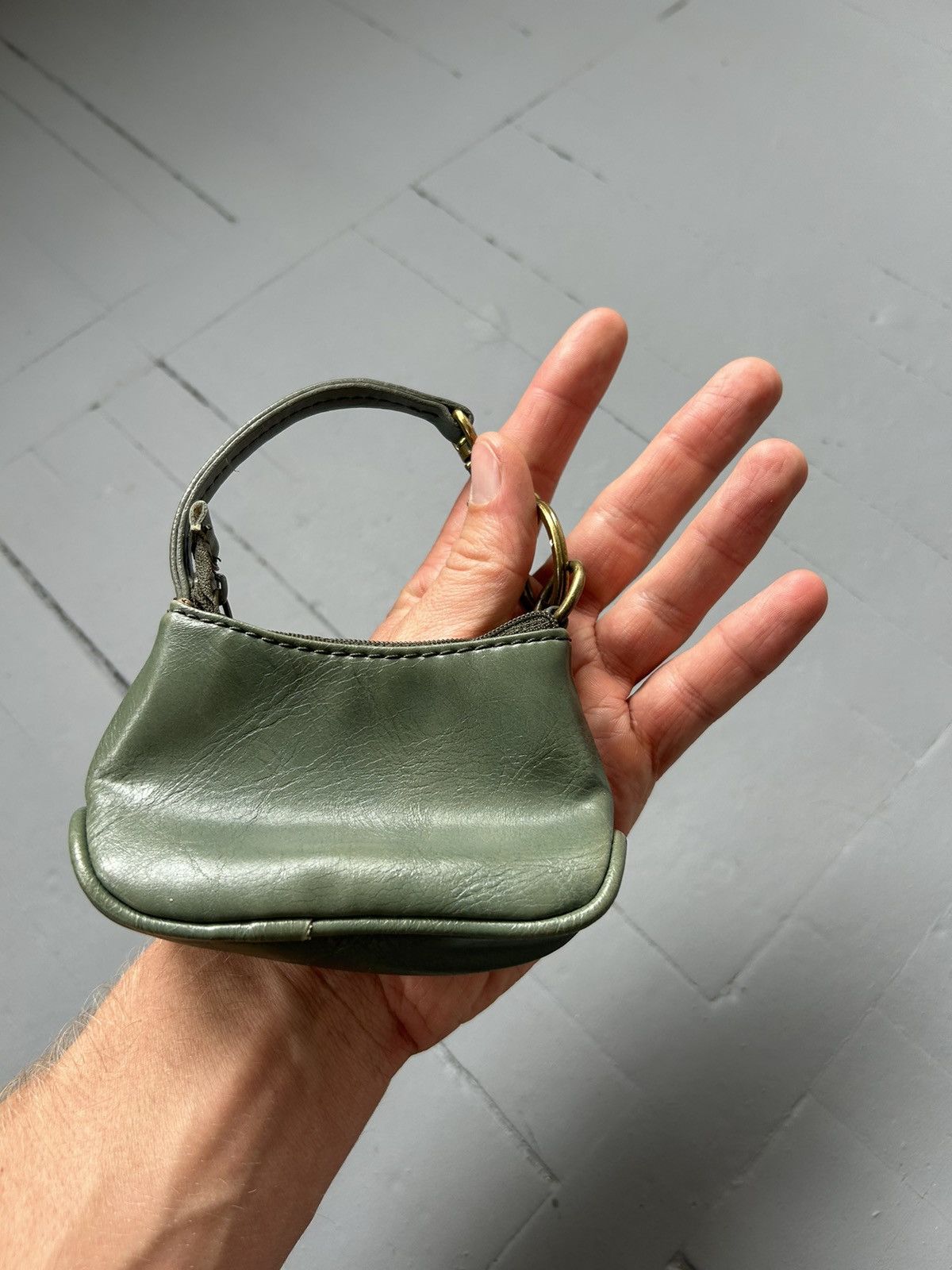 Vintage Leather micro bag Size ONE SIZE - 4 Thumbnail