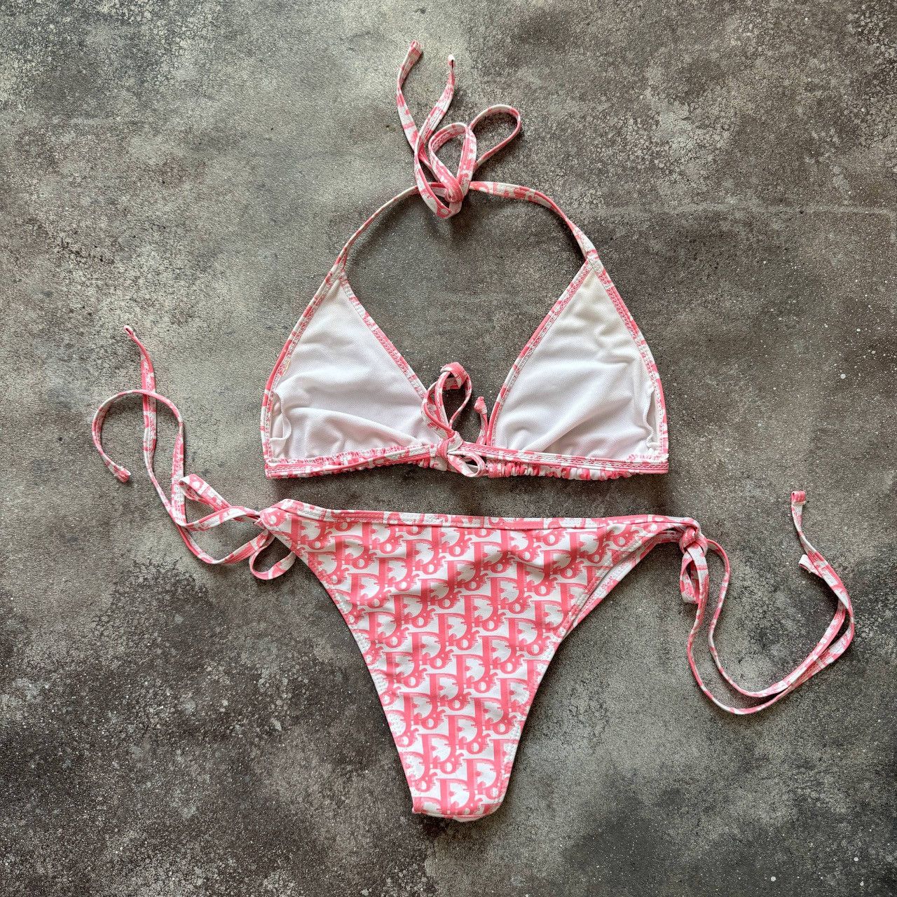 Dior Christian Dior by John Galliano 2000’s Y2K Bikini Swimwear Size ONE SIZE - 8 Thumbnail