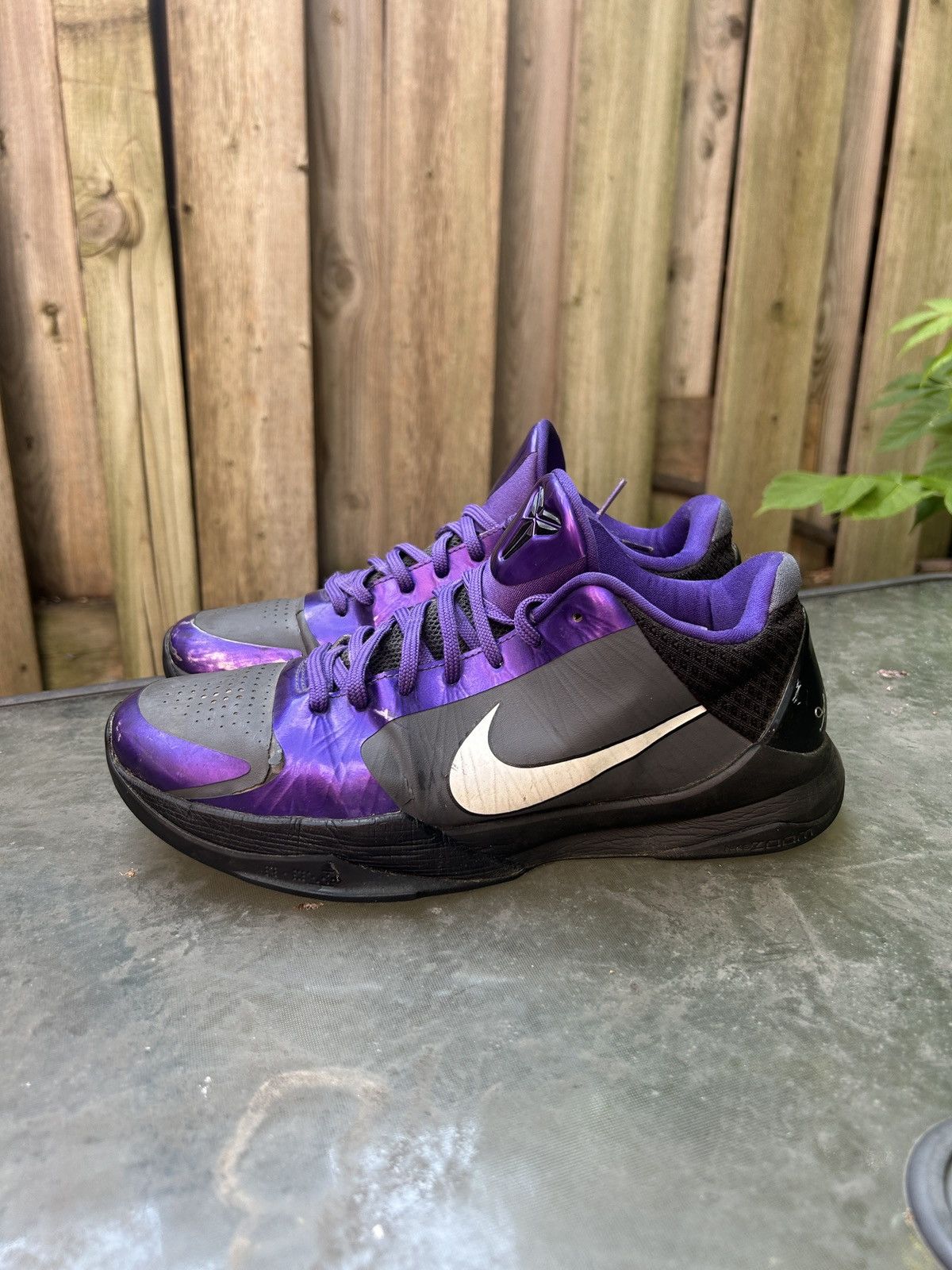 Nike ID Zoom Kobe 5 Purple / Grey Black Nike I.D colorway