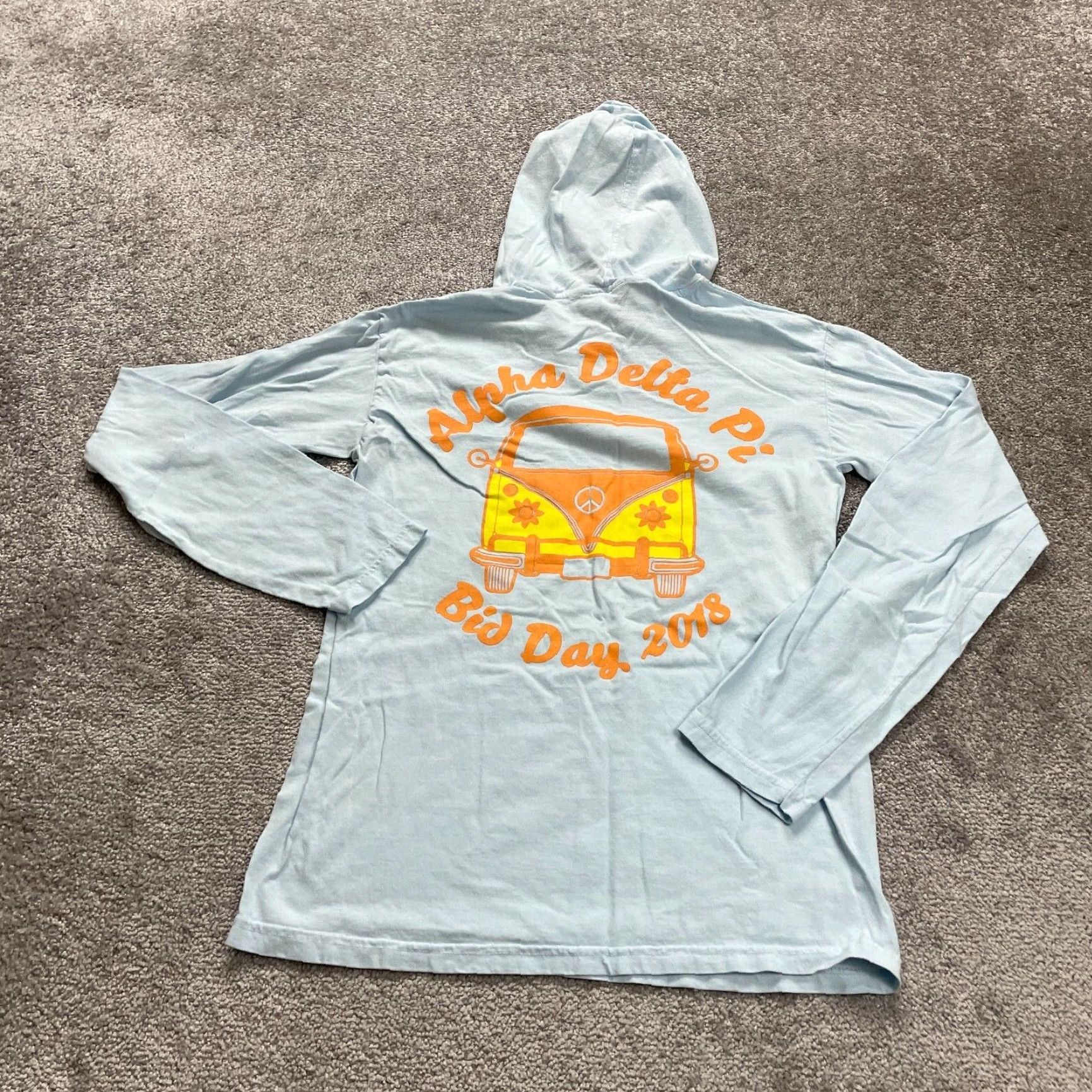 Comfort Colors Comfort Colors Hoodie Pullover Mens Small Blue Logo Lightweight Size US S / EU 44-46 / 1 - 2 Thumbnail