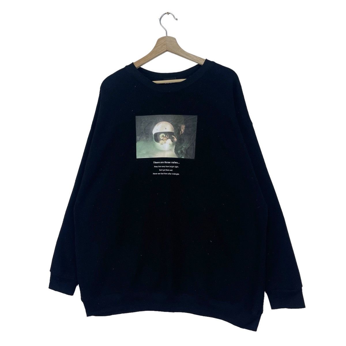 Vintage Vintage Gremlins Three Rules Sweatshirt Size US XL / EU 56 / 4 - 2 Thumbnail