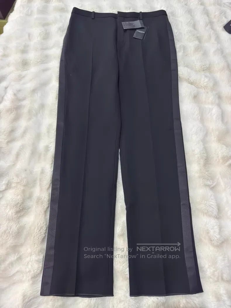 Saint Laurent Paris Saint Laurent Paris Smoking Trousers Size US 36 / EU 52 - 1 Thumbnail
