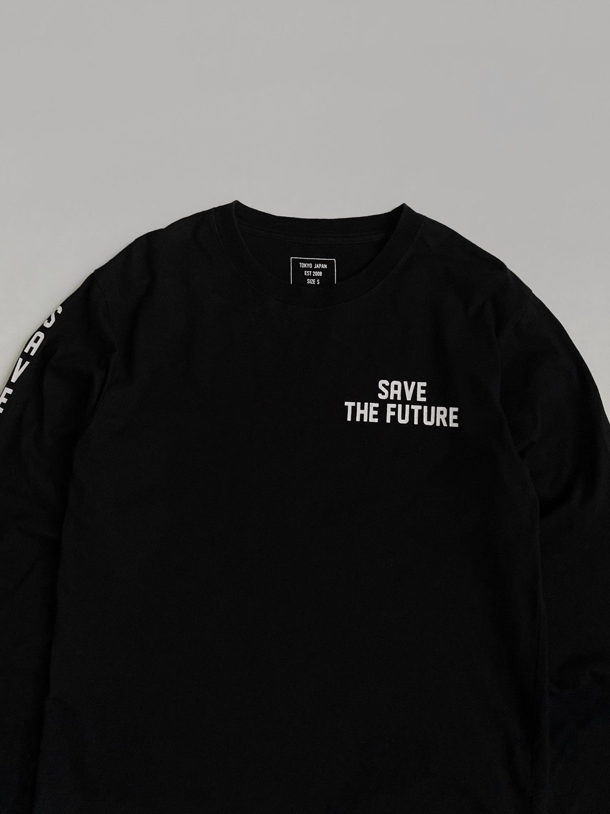 Designer × Japanese Brand Azul by moussy save the future longsleeve Japanese brand Size US S / EU 44-46 / 1 - 4 Thumbnail