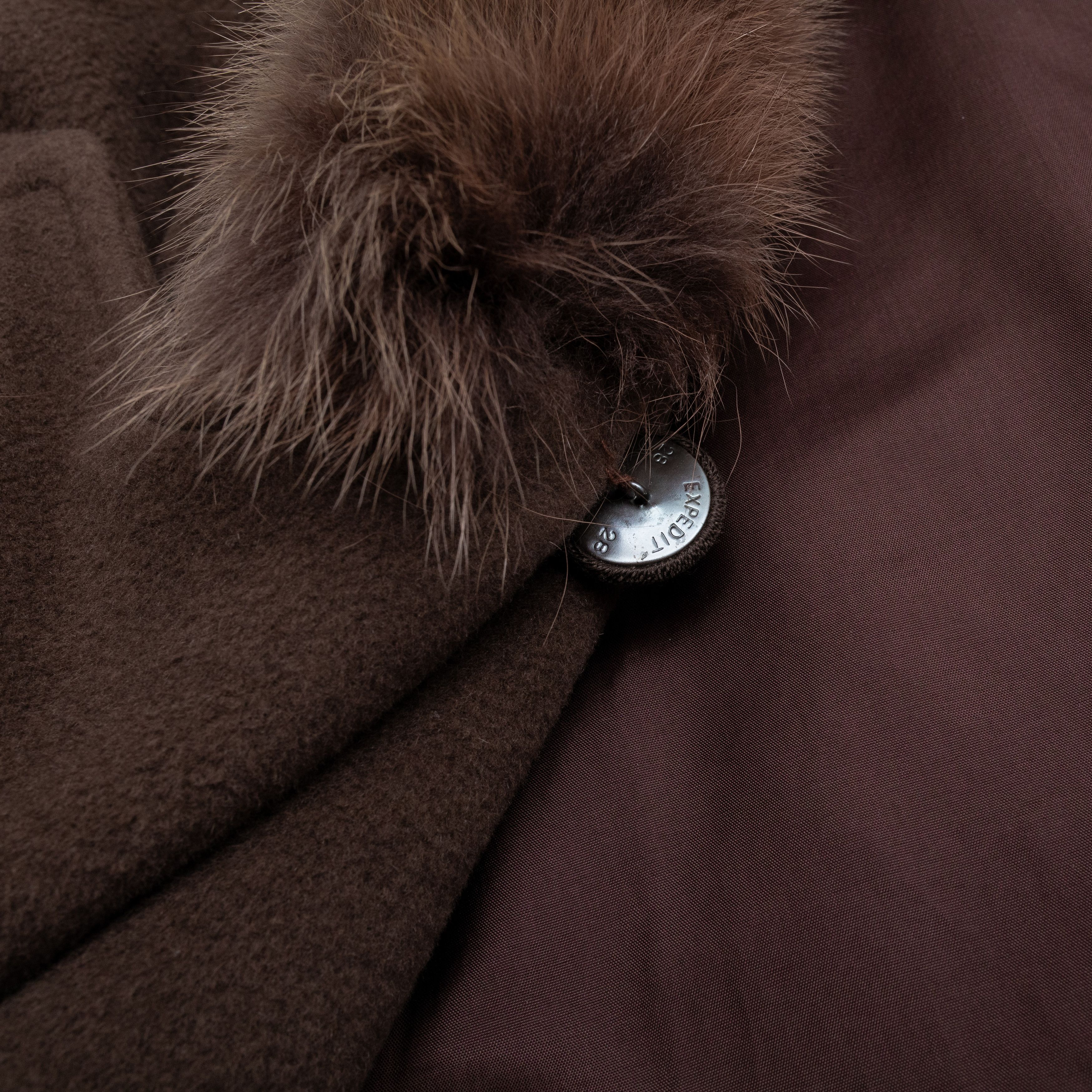 Other CRÉATION SPRUNG FRÈRES Angora Wool Blend Pincho w Fur Trim Size ONE SIZE - 9 Thumbnail
