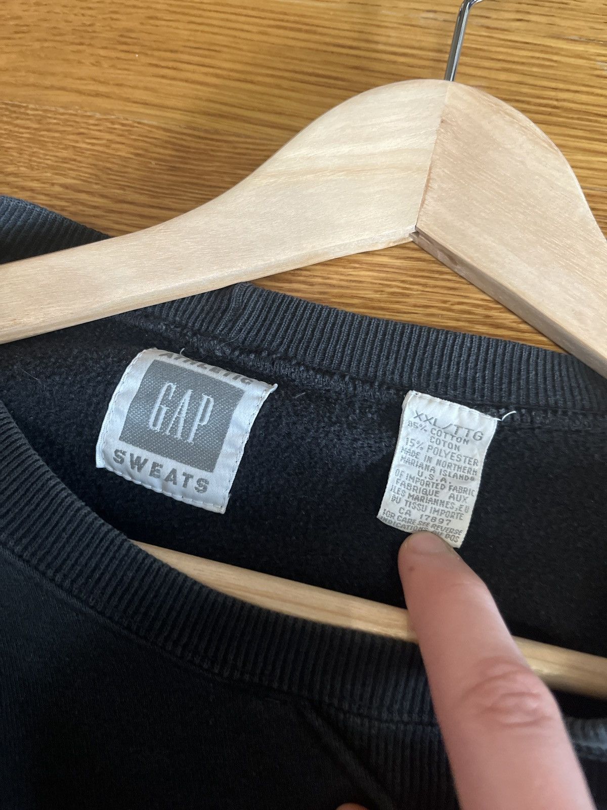 Gap × Japanese Brand Custom Stitch Embroider Loose Sweatshirt Size US XXL / EU 58 / 5 - 4 Thumbnail