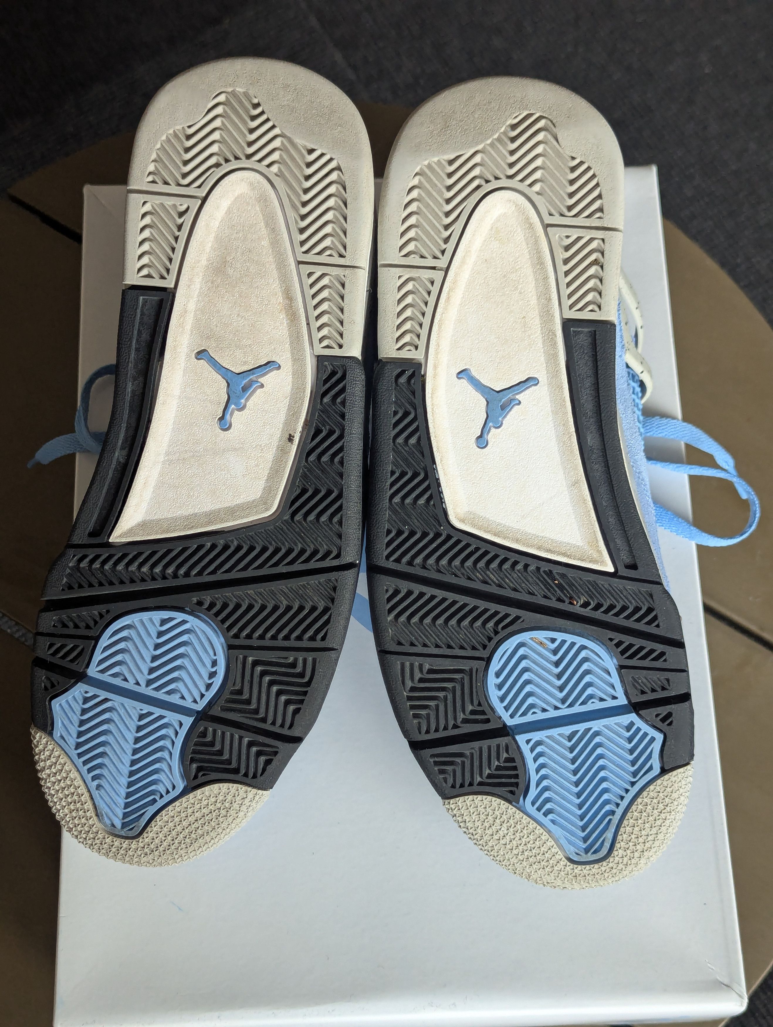 Jordan Brand × Nike Nike Jordan 4 Retro University Blue Size US 8 / EU 41 - 6 Thumbnail