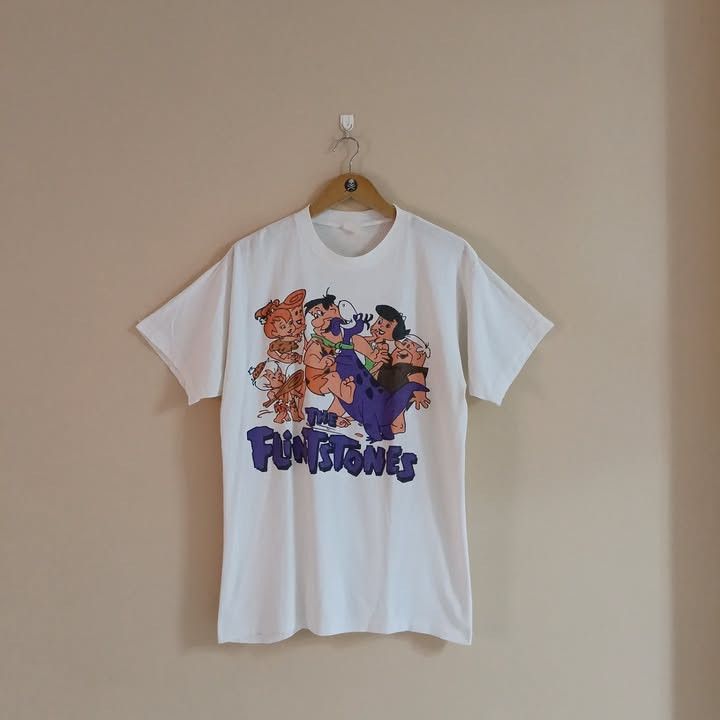 Cartoon Network × Vintage Vintage 80s The Flintstones cartoon Size US M / EU 48-50 / 2 - 1 Thumbnail