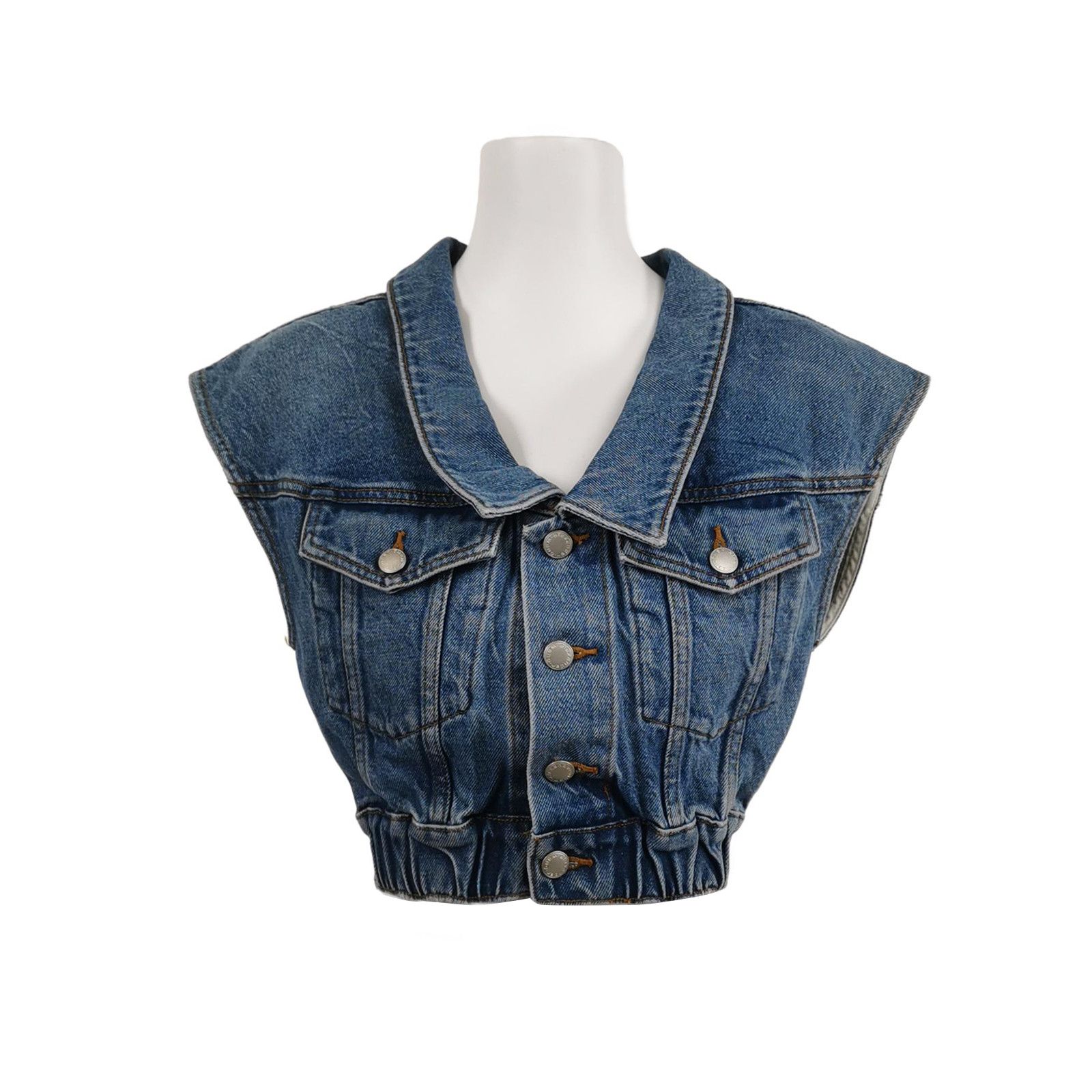 Alexander Wang Alexander Wang Denim Vest XXS Size XXS / US 00 / IT 34 - 1 Thumbnail