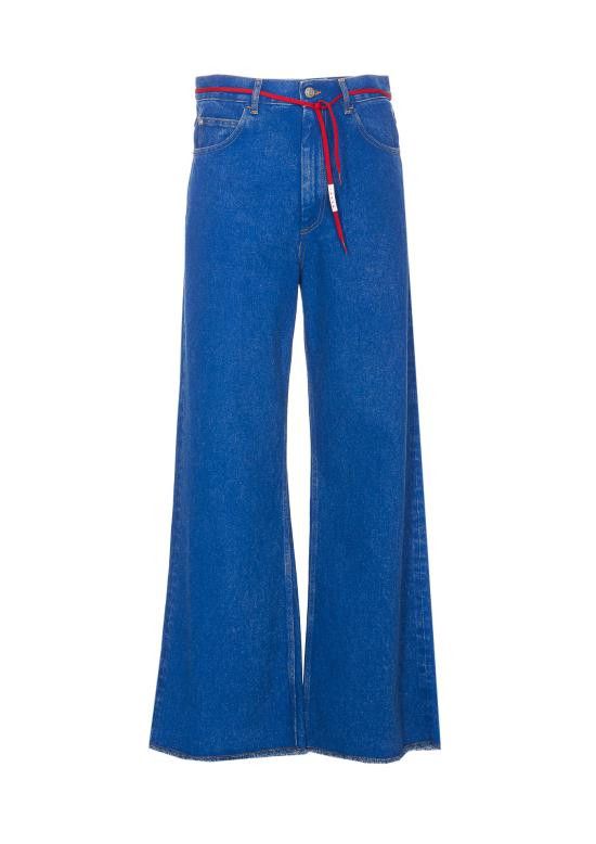 Marni MARNI Men Straight Pants PUJU0019A1 USCU83BDB60 Blue Size US 32 / EU 48 - 1 Thumbnail