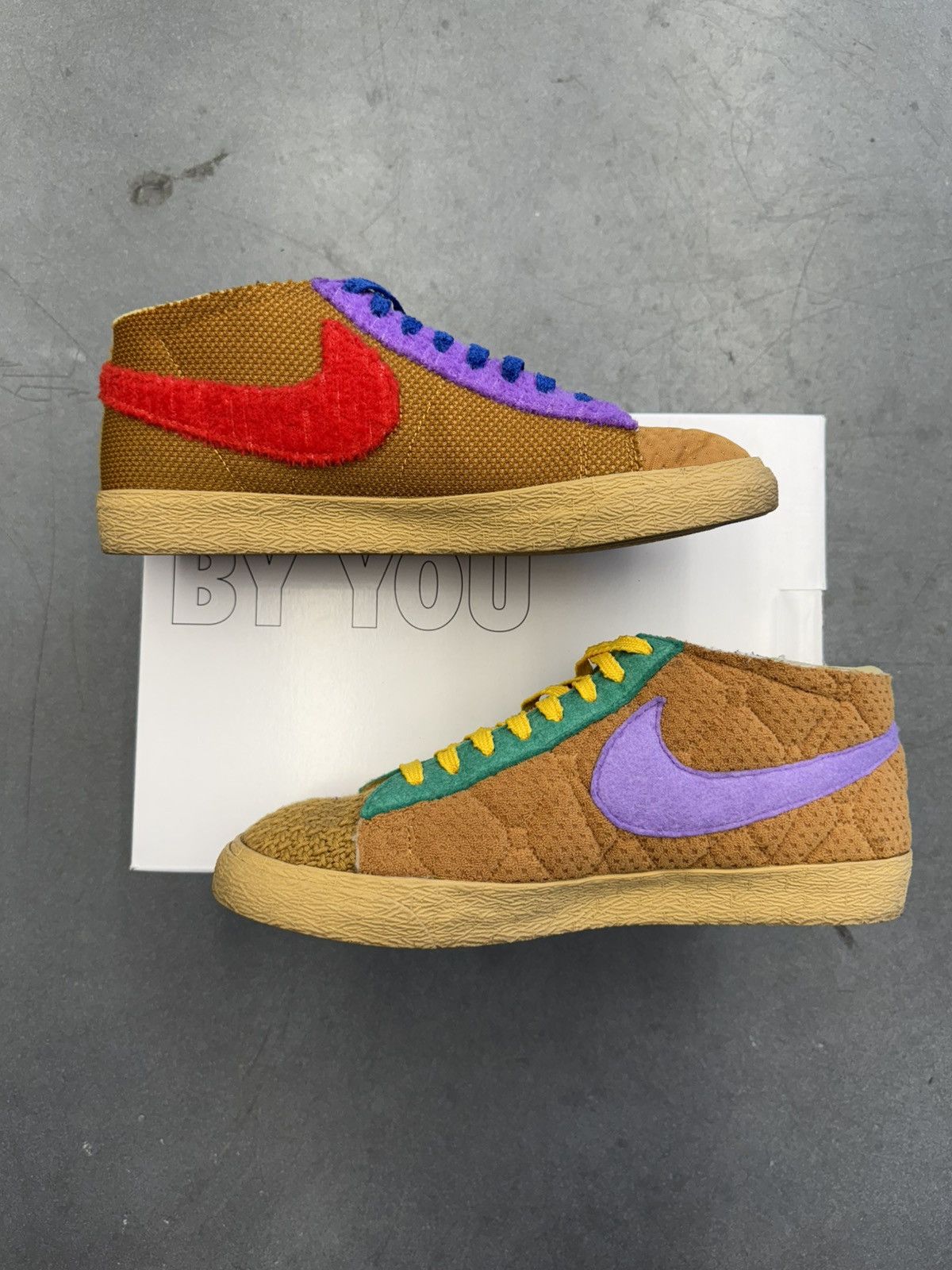 Cactus Plant Flea Market × Nike 2019 Nike Blazer Mid Cactus Plant Flea Market Sponge By You Size US 8 / EU 41 - 2 Thumbnail