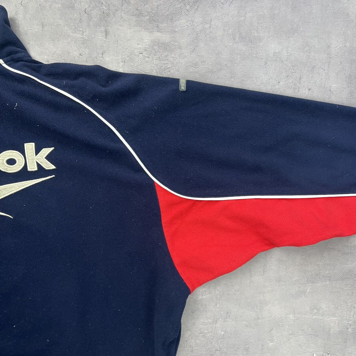 Reebok Rare! Liverpool Reebok Fleece Jacket Hoodie Vintage 90s Size US M / EU 48-50 / 2 - 24 Thumbnail