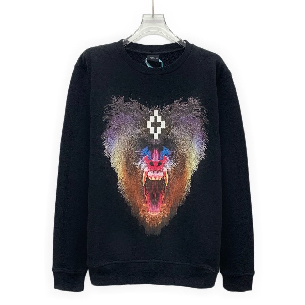 Marcelo Burlon Marcelo Burlon Animal Printed Long Sleeve Sweatshirt K26WX Size US S / EU 44-46 / 1 - 1 Thumbnail