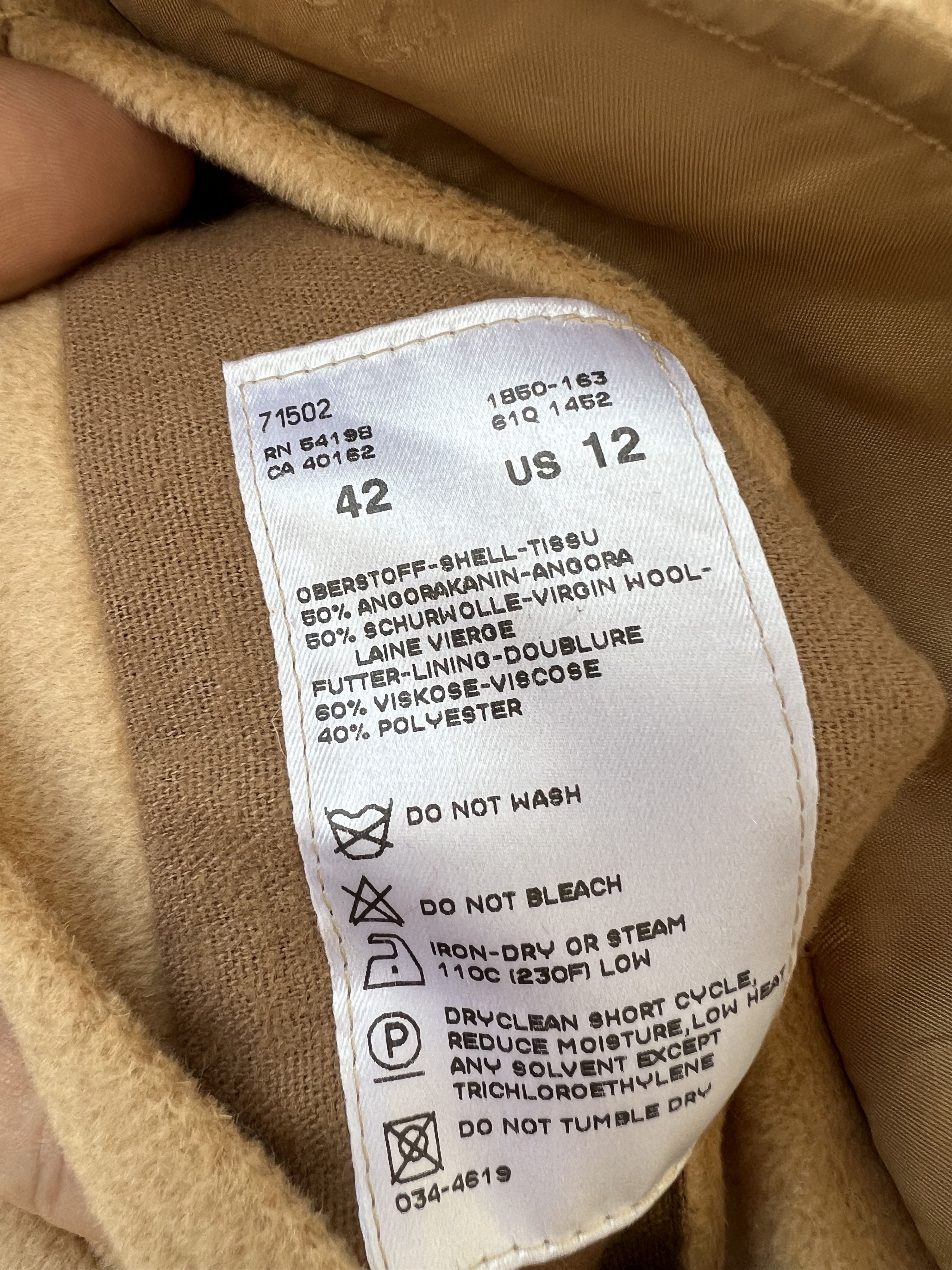 Bogner Bogner Wool Coat 42 Size M / US 6-8 / IT 42-44 - 3 Thumbnail