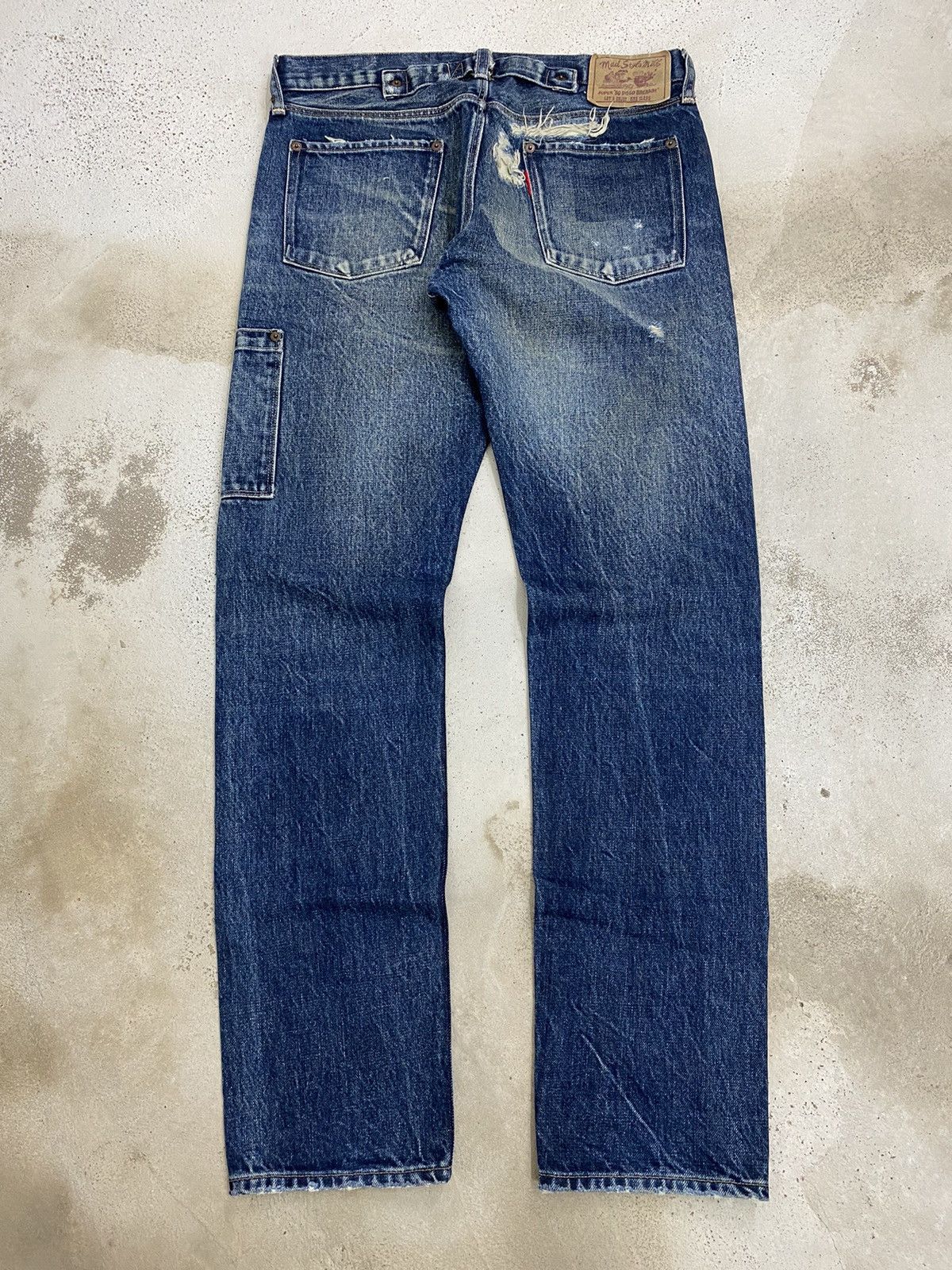 If Six Was Nine Rna Slang Inc Japan Selvedge Dirty Mud Washed Wax Pocket Size US 31 - 4 Thumbnail