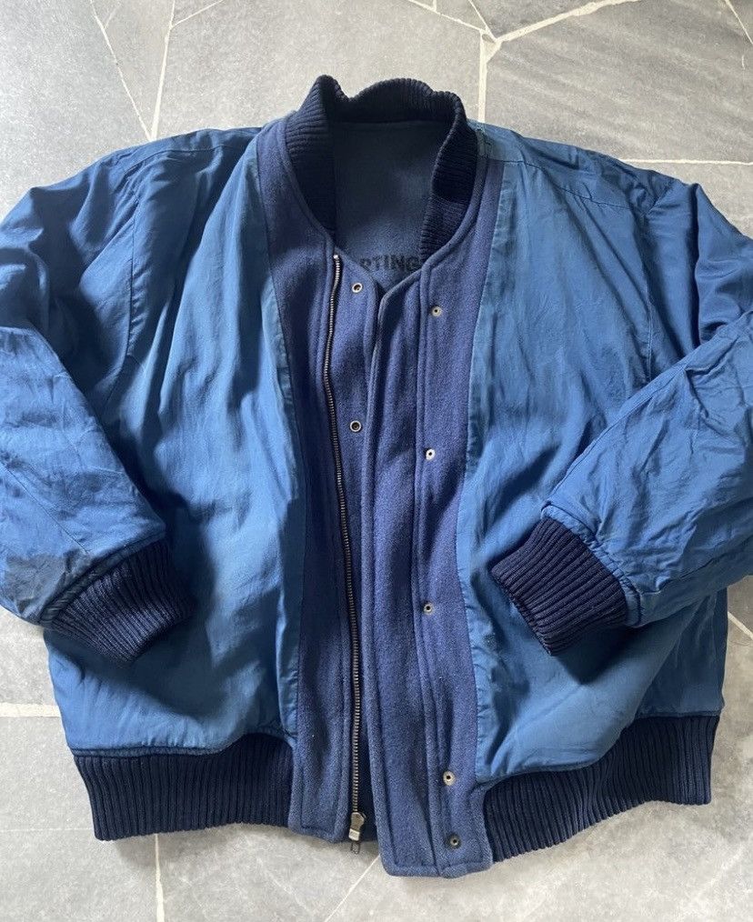 Issey Miyake Vintage Issey Miyake Hai Sporting Gear Varsity jacket Size US M / EU 48-50 / 2 - 8 Thumbnail