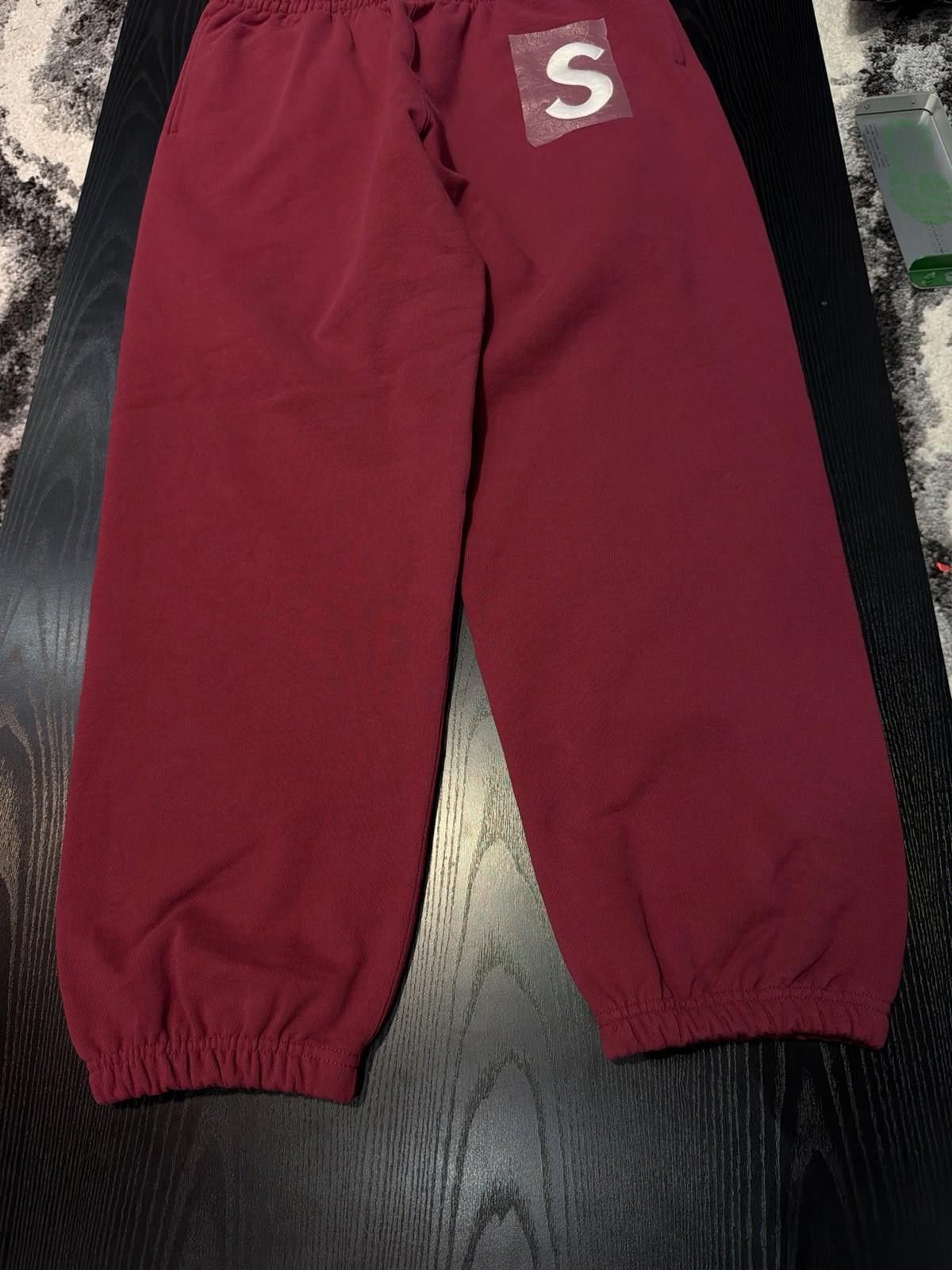 Supreme Supreme S Logo Sweatpants Red (SS25) Brand New Size XXL Size US 40 / EU 56 - 6 Thumbnail