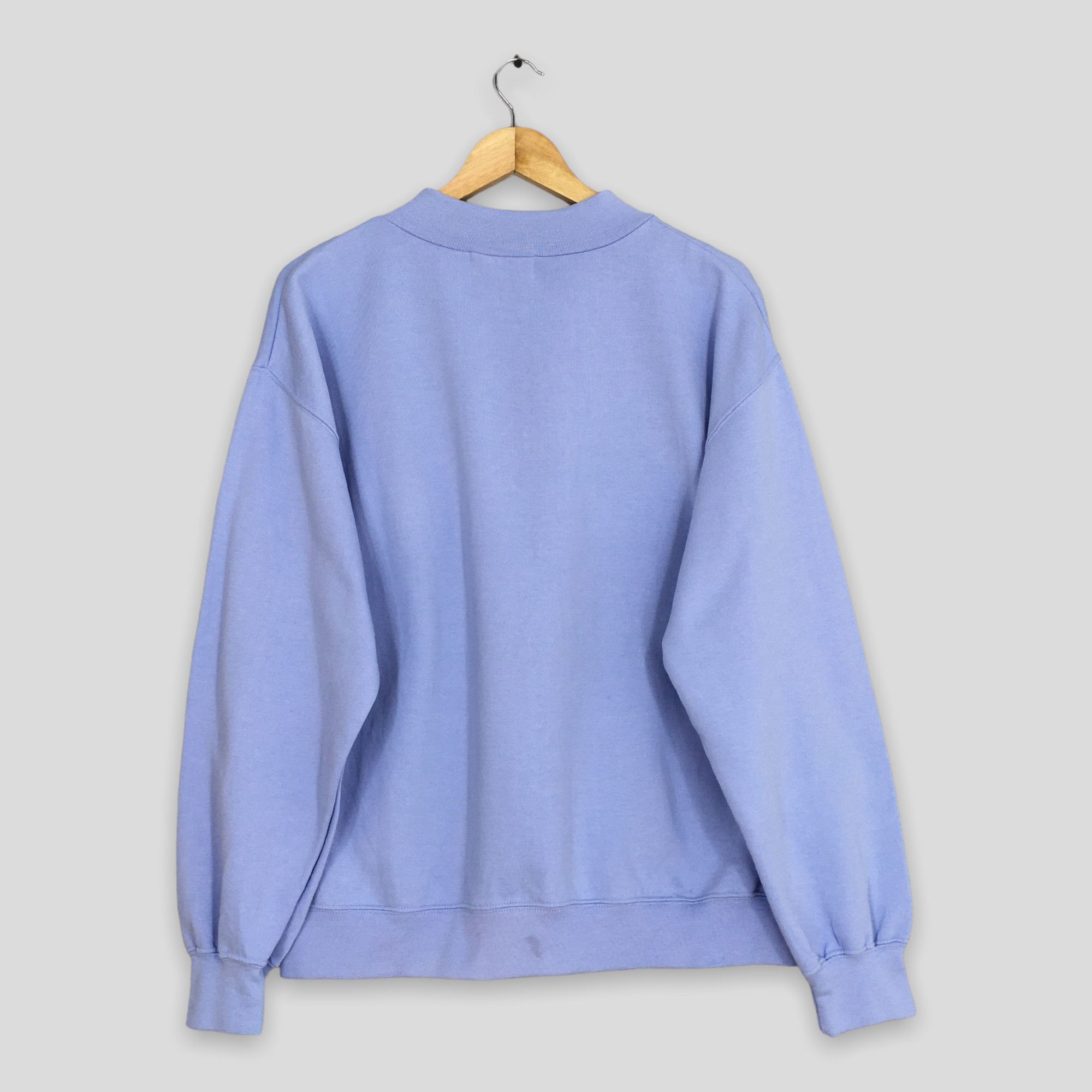 Stitch's Jeans 90s Top Stitch Flower House Love Purple Sweatshirt XLarge Size US XL / EU 56 / 4 - 5 Thumbnail