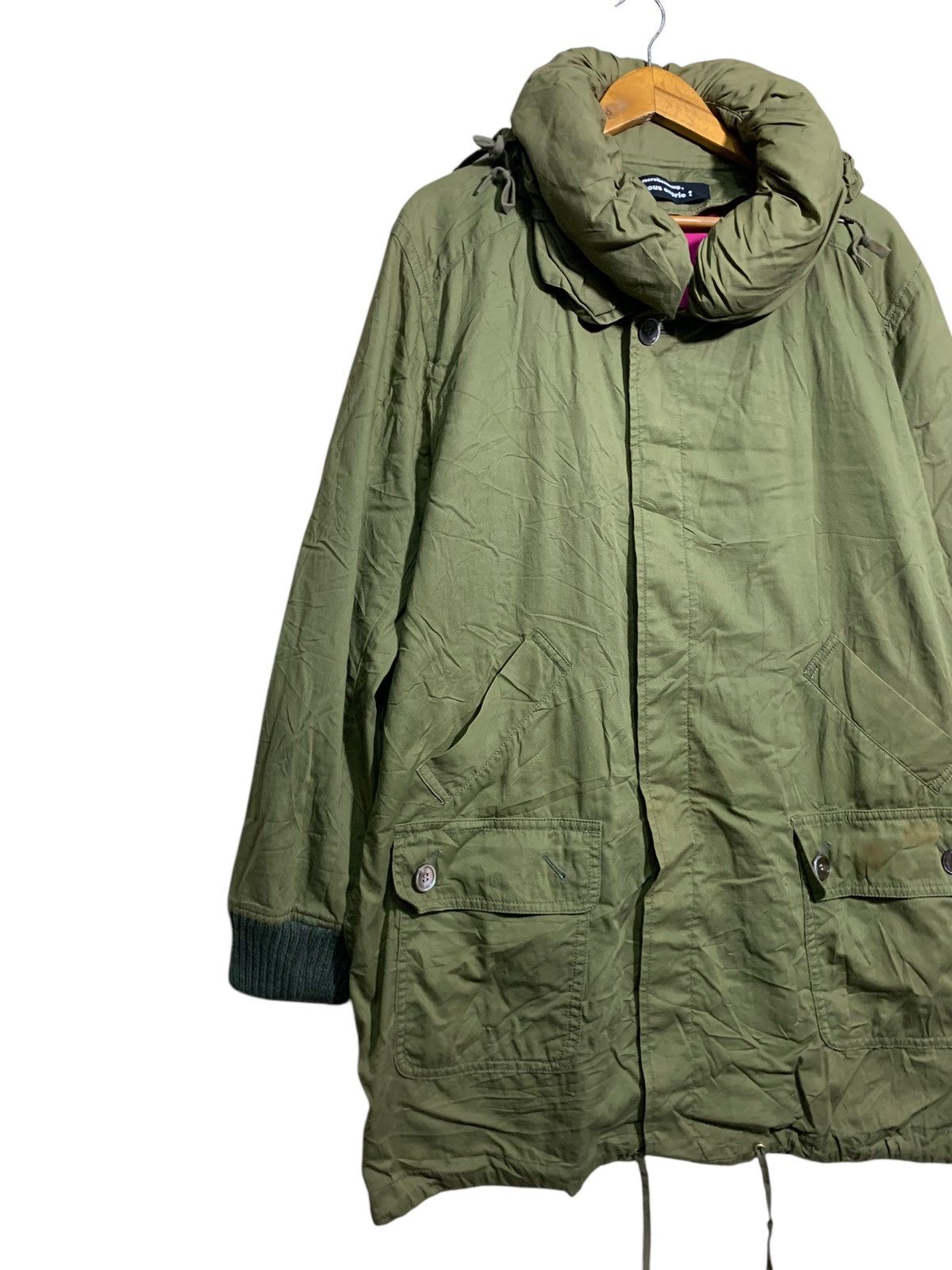 Issey Miyake × mercibeaucoup 🔥MERCIBEAUCOUP ISSEY MIYAKE GREEN PARKA JACKETS Size US M / EU 48-50 / 2 - 2 Thumbnail