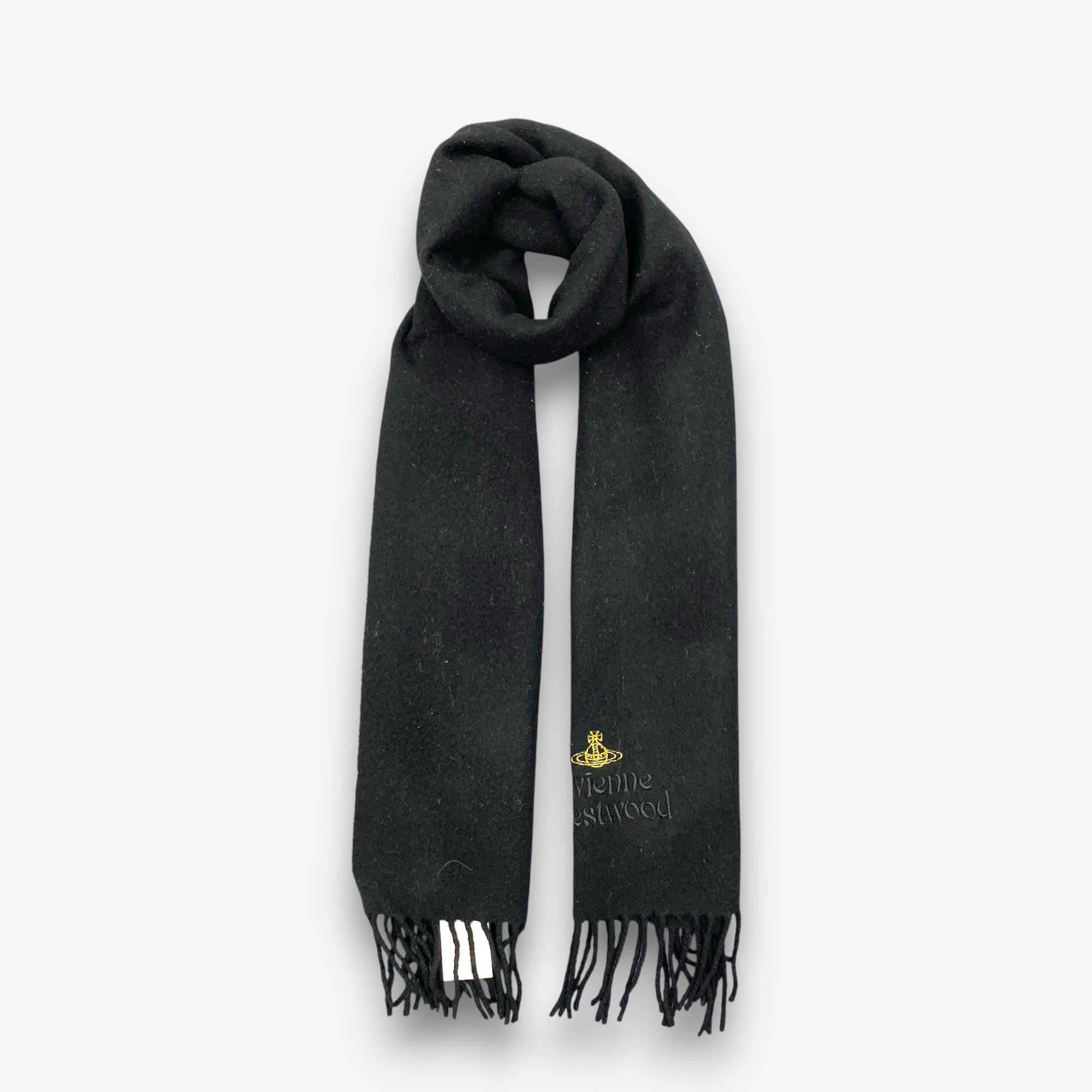 Vivienne Westwood Vintage Vivienne Westwood Scarf Muffler Orbs Wool Scarves Size ONE SIZE - 1 Thumbnail