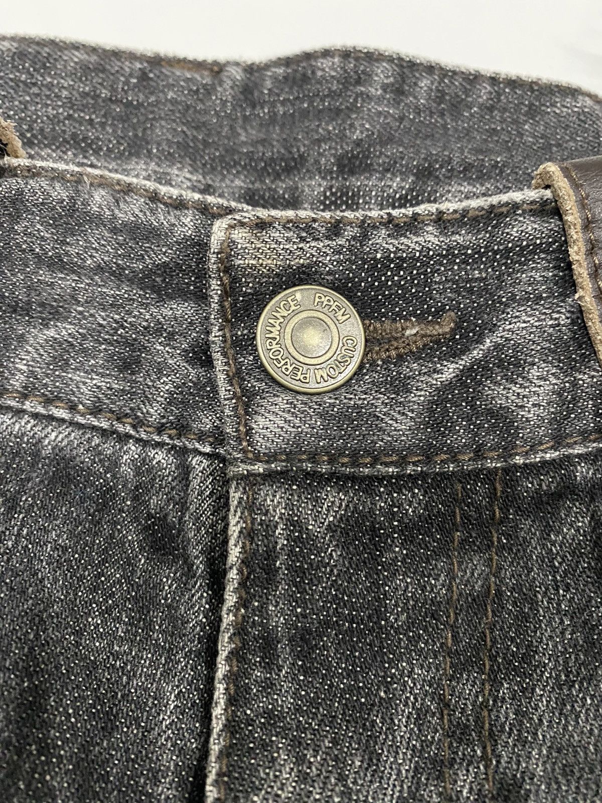 If Six Was Nine × Japanese Brand × PPFM PPFM LOWRISE DISTRESS DESIGN JEANS Size US 31 - 4 Thumbnail