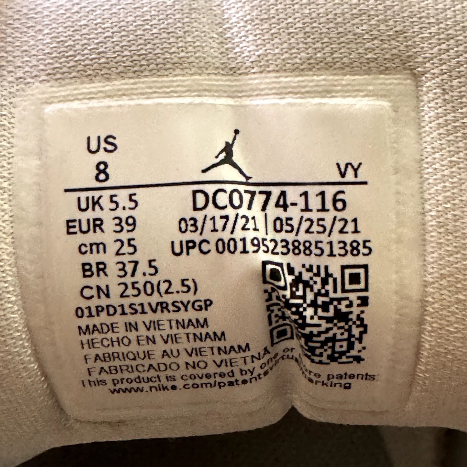 Jordan Brand × Nike Size 8 - Nike Air Jordan 1 Low Bronze Eclipse Women's Shoes Size US 8 / IT 38 - 7 Thumbnail