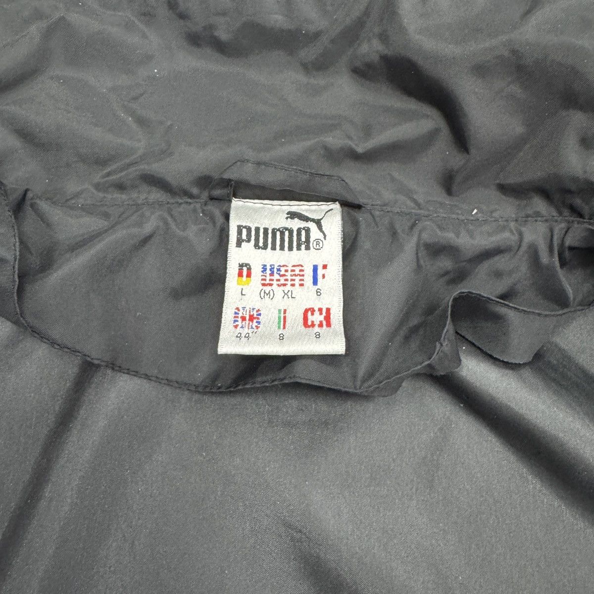 Puma Vintage Puma Big Logo Nylon Windbreaker Jacket 80s 90s Men Size US L / EU 52-54 / 3 - 12 Thumbnail