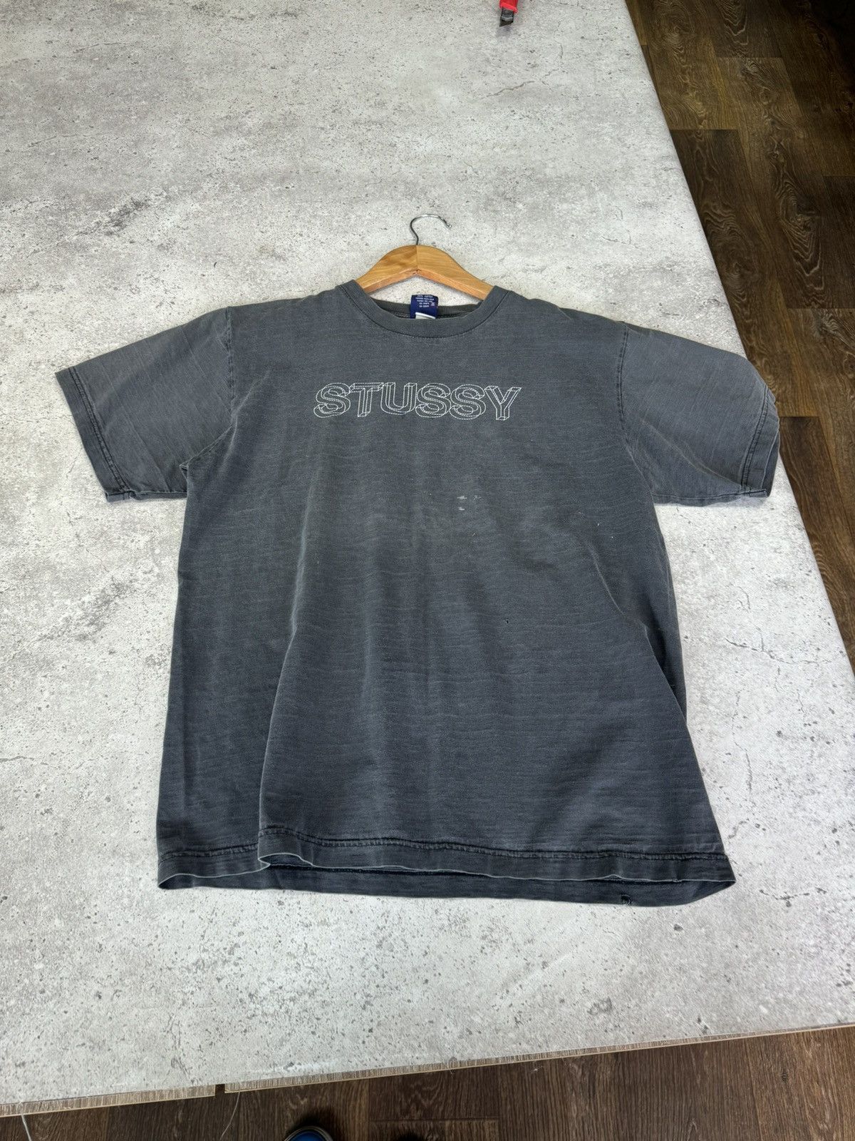 Stussy Stussy 90-00s Vintage Faded Tee Size US M / EU 48-50 / 2 - 1 Thumbnail