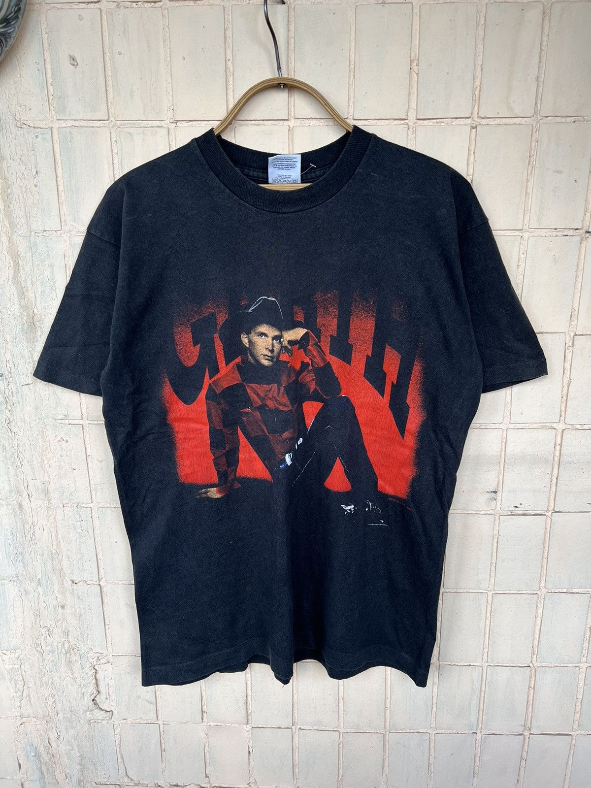 Band Tees Vintage Garth Brooks blue rose 1994 world tour Size US L / EU 52-54 / 3 - 2 Thumbnail