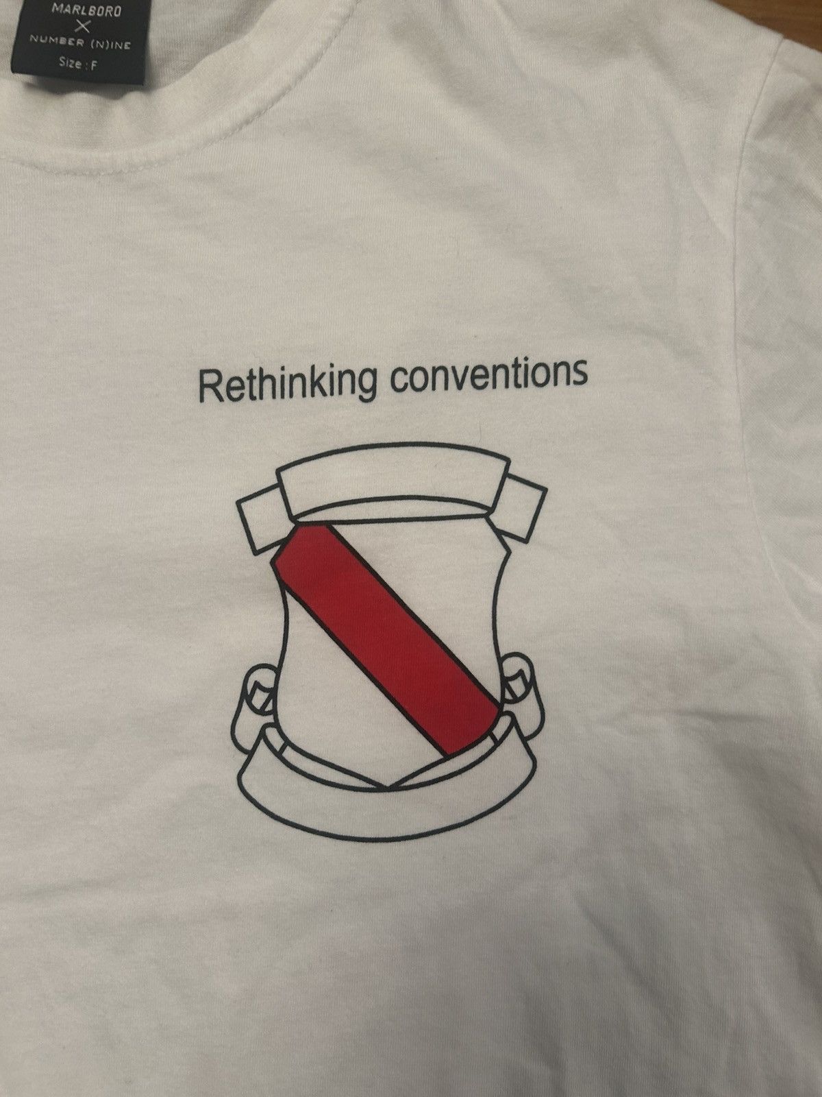 Number (N)ine Number (N)ine x marlboro tee Size US M / EU 48-50 / 2 - 2 Thumbnail