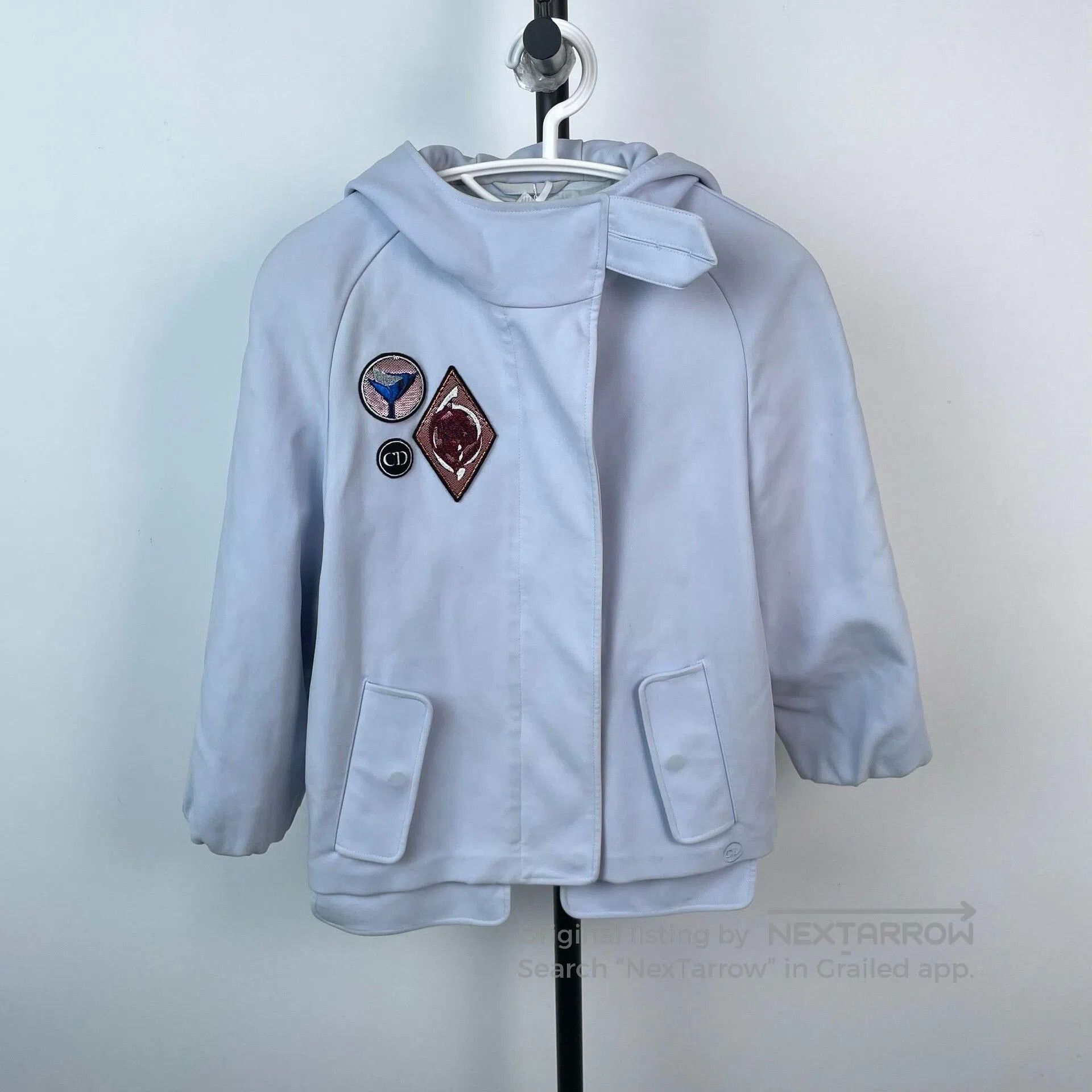 Dior Dior Medal Logo Hooded Jacket. Size XXS / US 00 / IT 34 - 1 Thumbnail