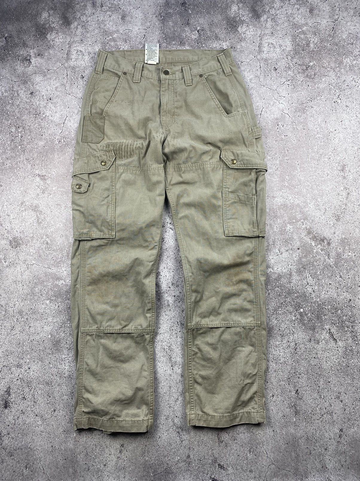 Carhartt × Vintage Vintage Carhartt Y2K Carpenter Pants Workwear Very Rare 00’s Size US 32 / EU 48 - 4 Thumbnail