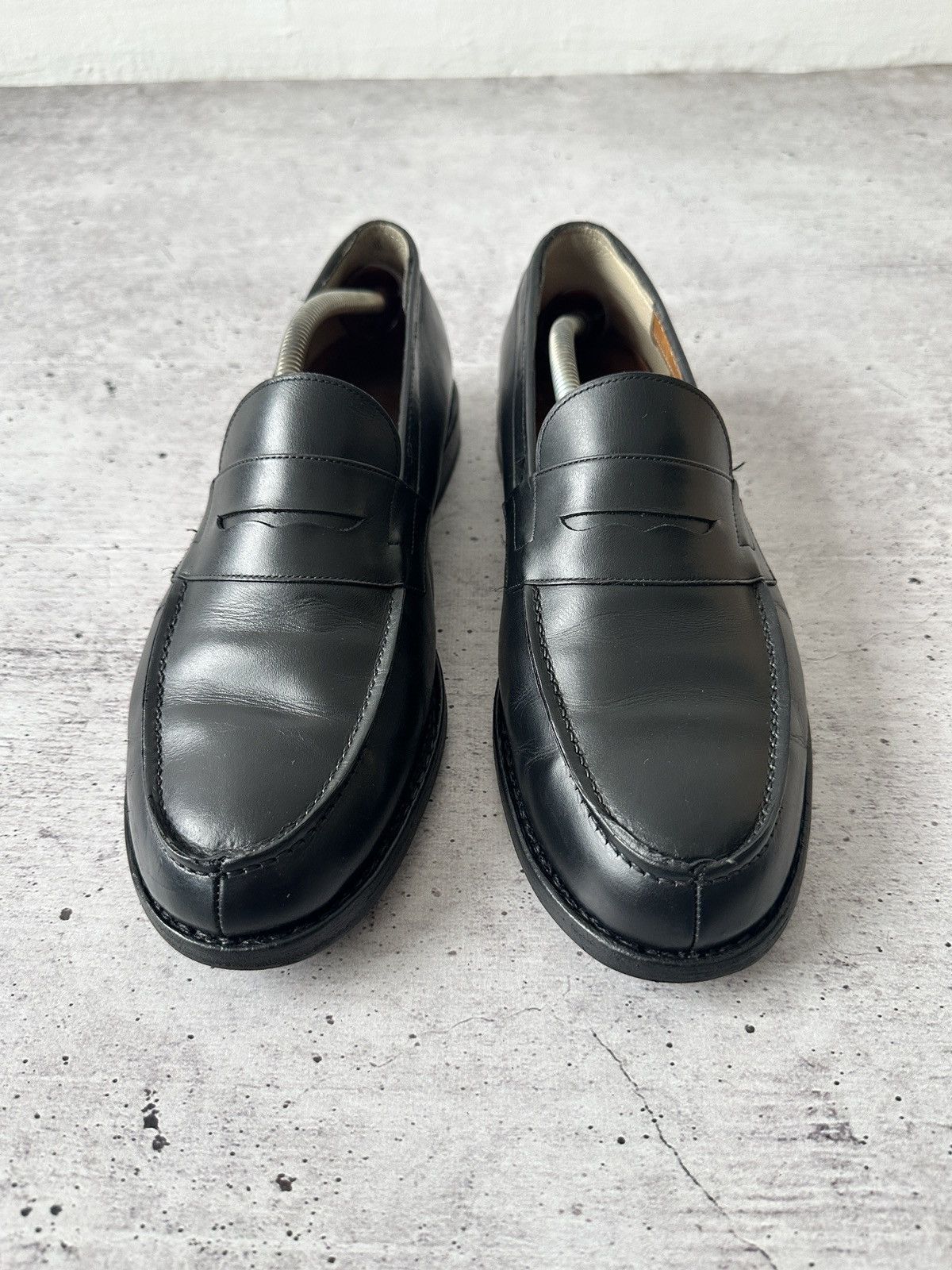 Other Black Leather Loafers, Size 45 - Classic Men’s Formal Shoes Size US 12 / EU 45 - 4 Thumbnail