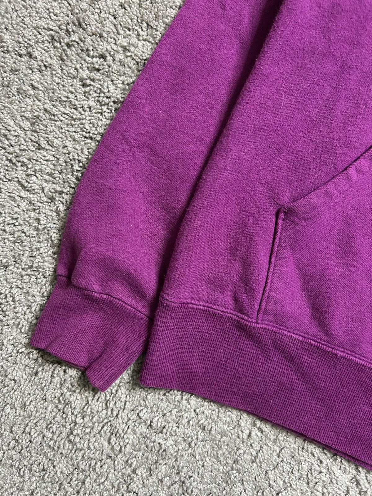 Champion Vintage 90s Champion Sweatshirt Quarter Zip Hoodie Purple Size US L / EU 52-54 / 3 - 5 Thumbnail