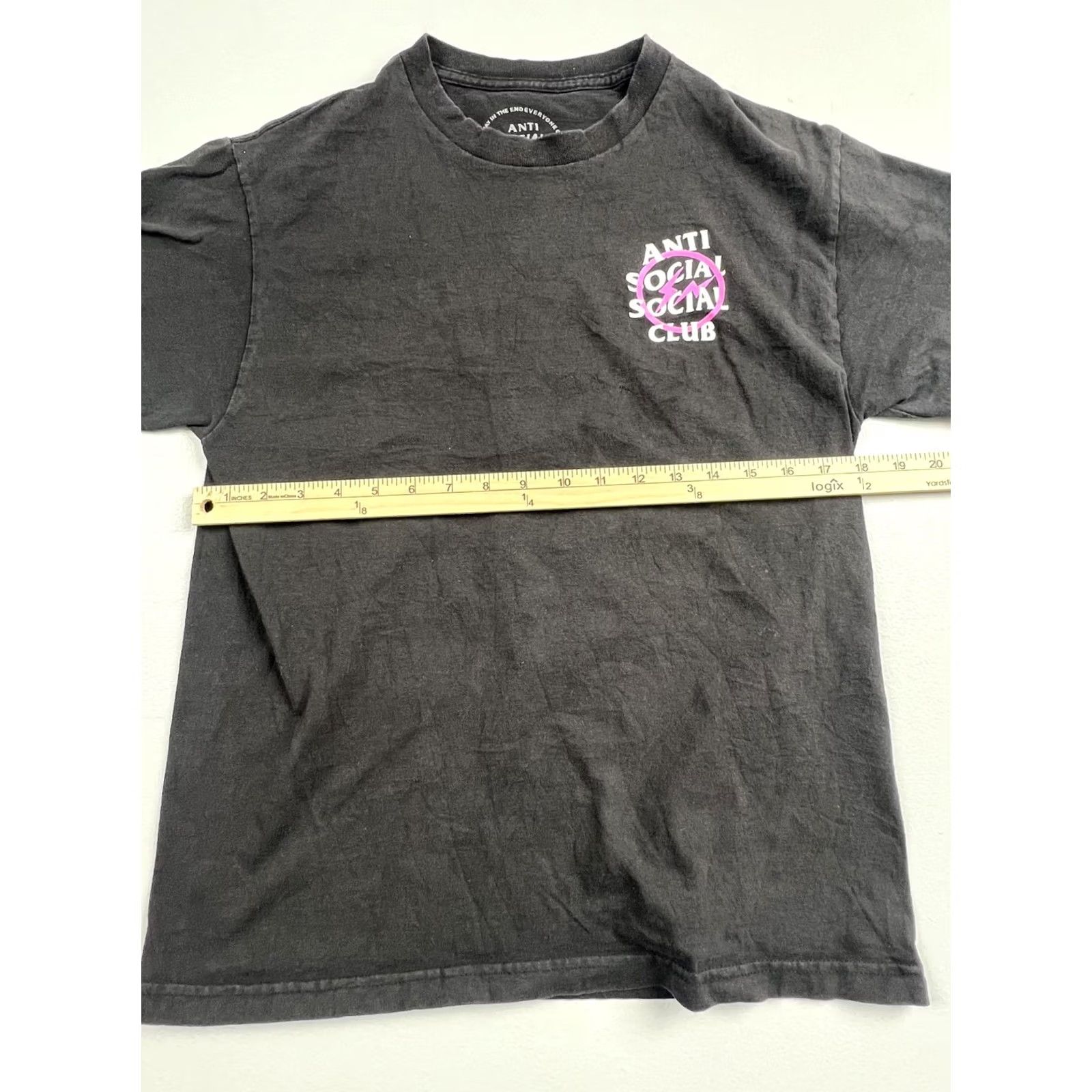 Anti Social Social Club Anti Social Social Club Shirt Mens M Black Graphic Tee Streetwear Size US M / EU 48-50 / 2 - 4 Thumbnail