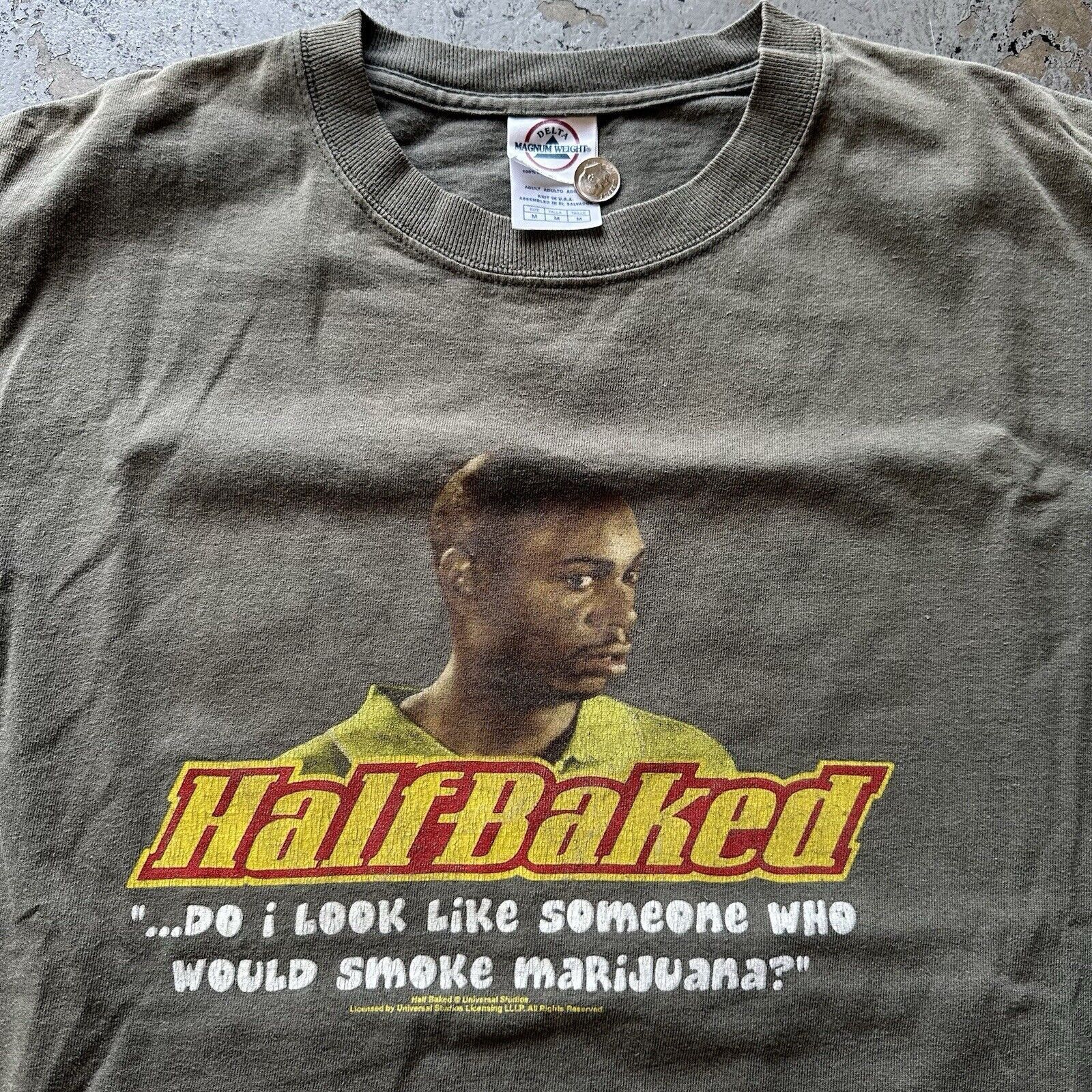 Vintage Vintage Half Baked Dave Chappell Smoke Weed Marijuana Tee Size US M / EU 48-50 / 2 - 1 Thumbnail