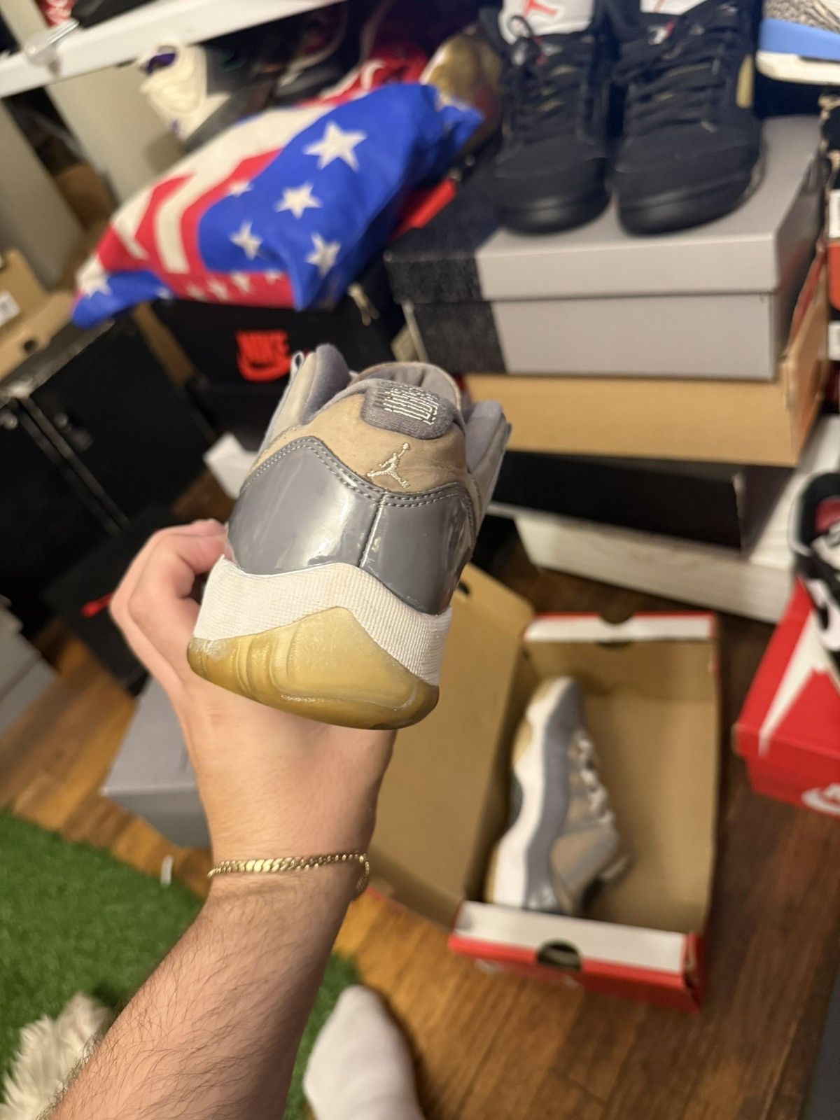 Jordan Brand Jordan retro 11 low cool grey beater Size US 8.5 / EU 41-42 - 8 Thumbnail