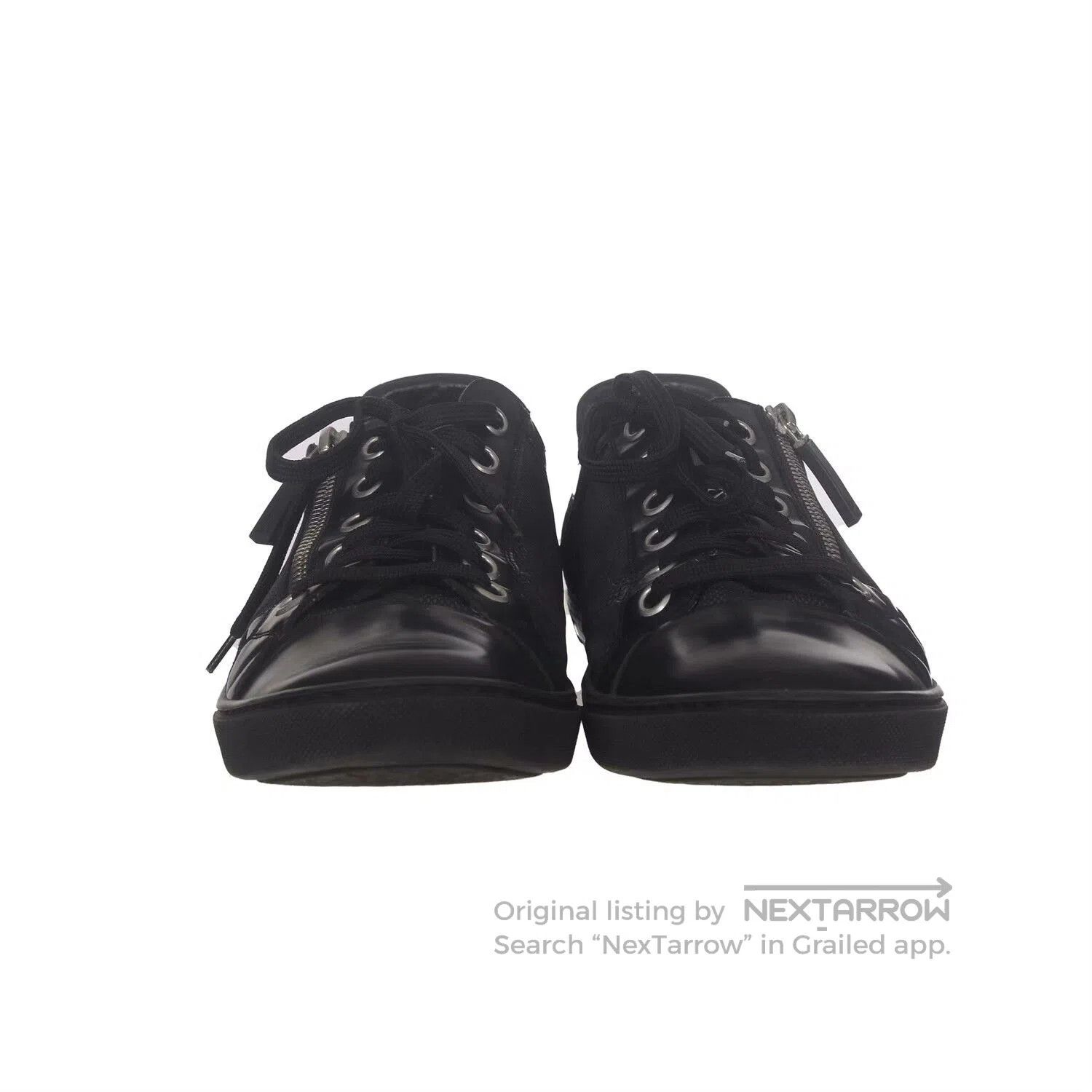Louis Vuitton Louis Vuitton Black Damier Zip Sneakers 41. Size US 8 / EU 41 - 2 Thumbnail