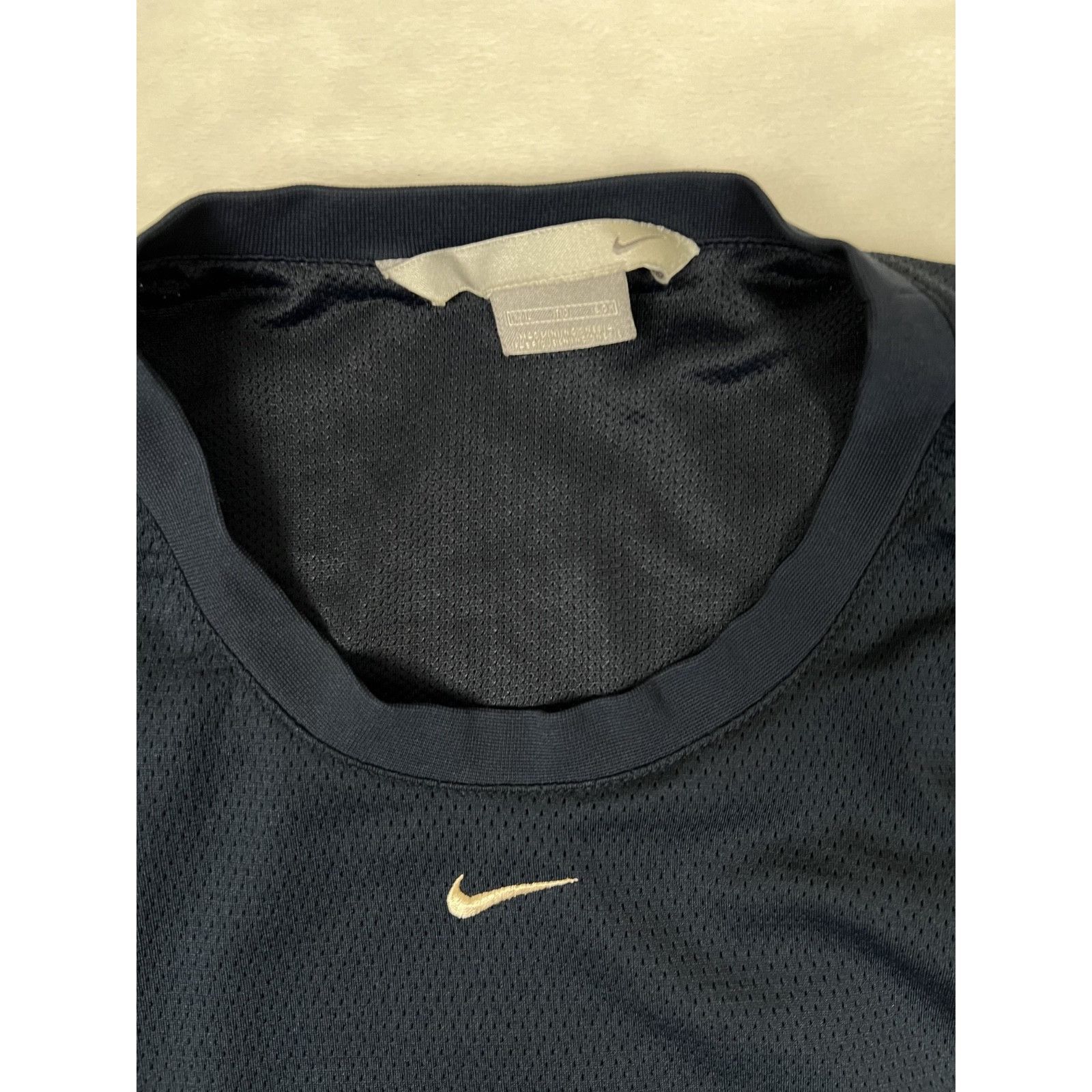 Nike Vintage Nike Basketball Practice Blue Jersey Center Swoosh M Size US XL / EU 56 / 4 - 2 Thumbnail