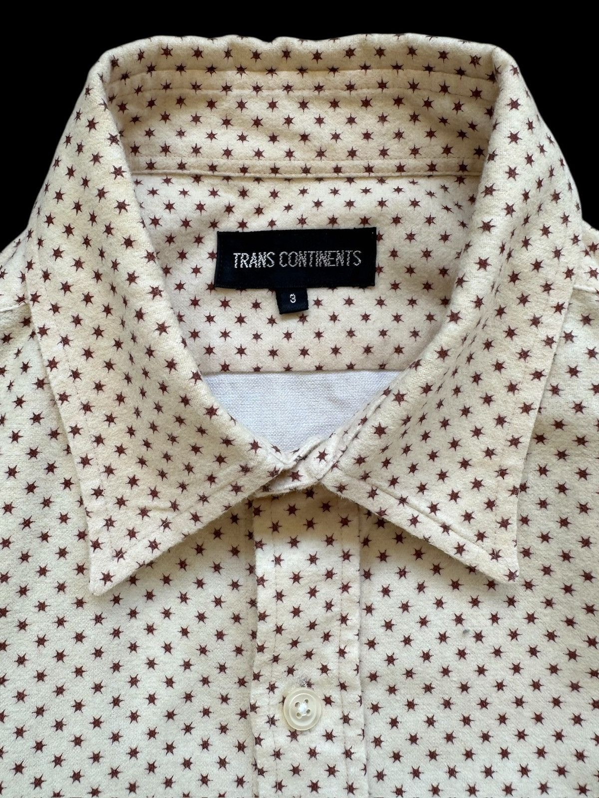 Share Spirit Homme 00's Transcontinents Japan Star printed button up shirt Size US M / EU 48-50 / 2 - 1 Thumbnail