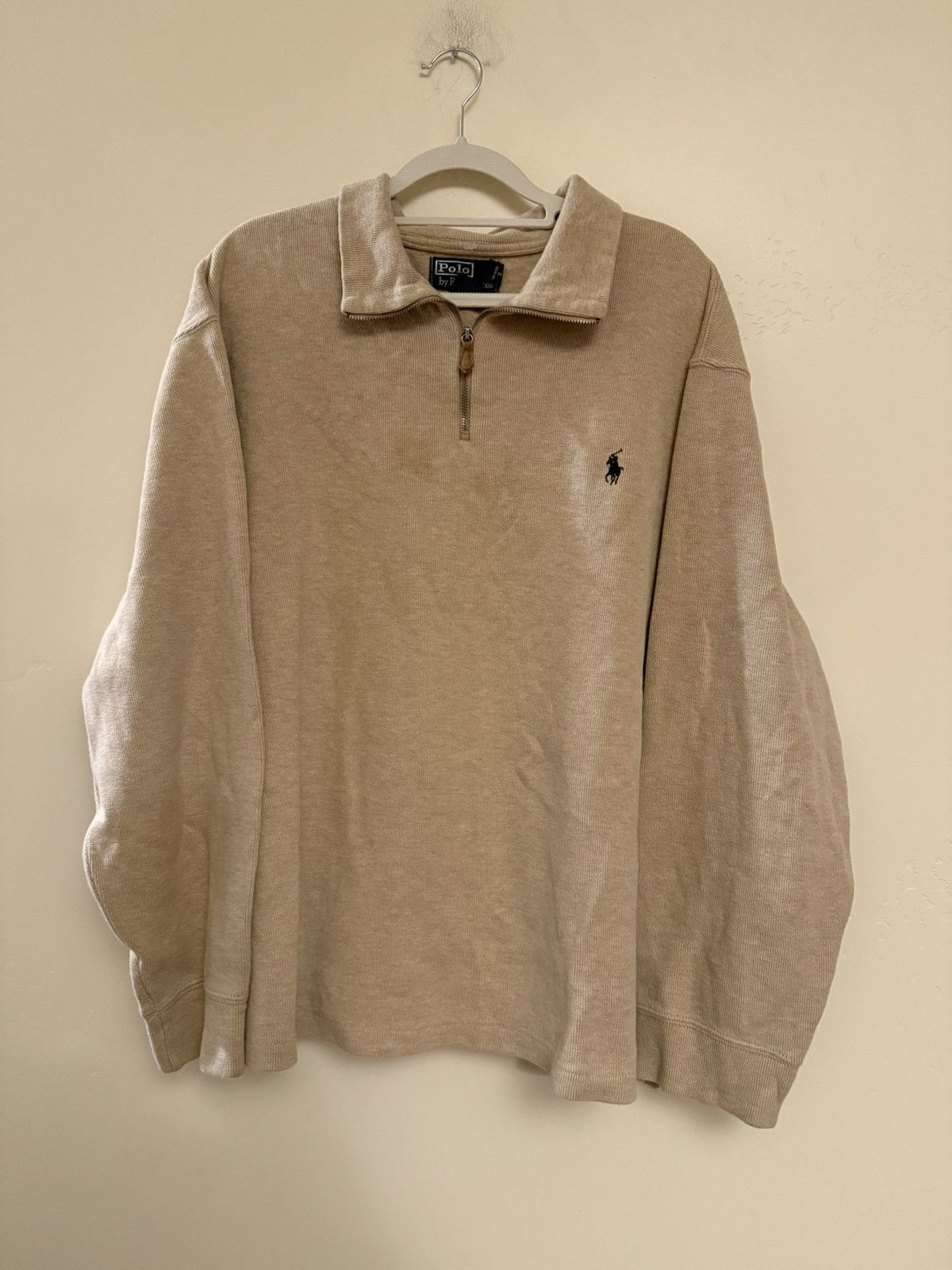 Polo Ralph Lauren Vintage Polo Ralph Lauren Quarter Zip Size US XXL / EU 58 / 5 - 1 Thumbnail