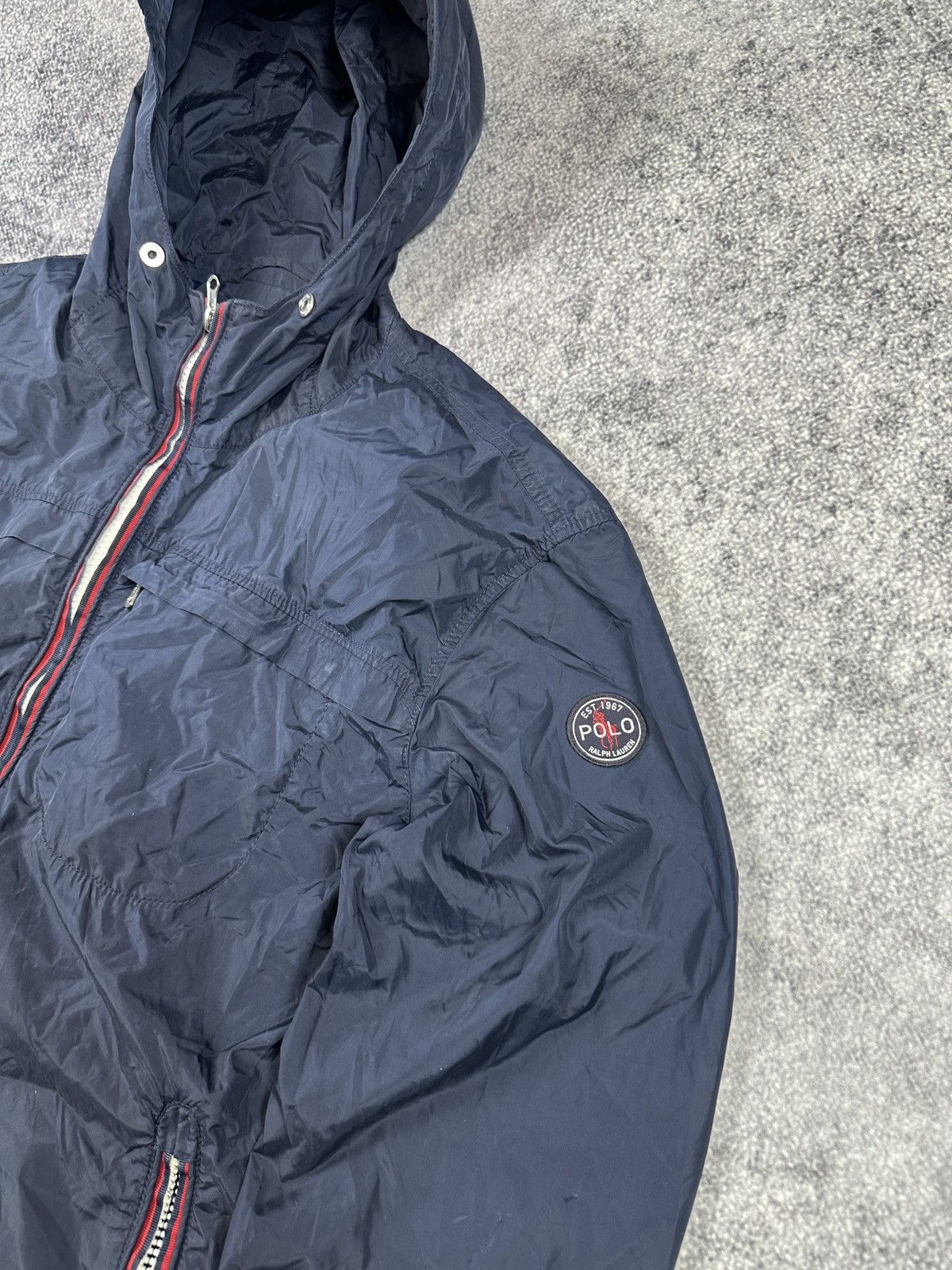 Polo Ralph Lauren Vintage Polo Ralph Lauren Zip Up Jacket Streetwear Rare S Size US S / EU 44-46 / 1 - 2 Thumbnail