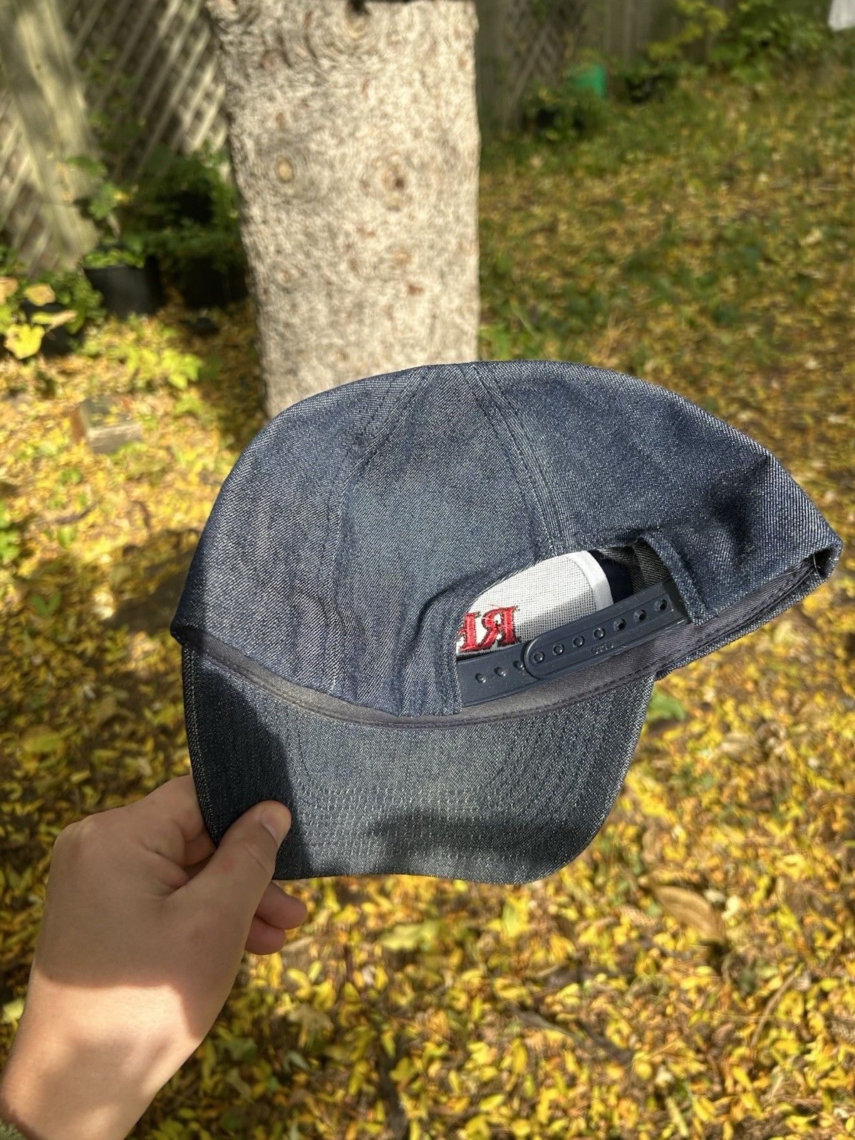 Vintage Vintage SnapBack hat RFD TV rural news denim Nebraska blue Size ONE SIZE - 4 Thumbnail