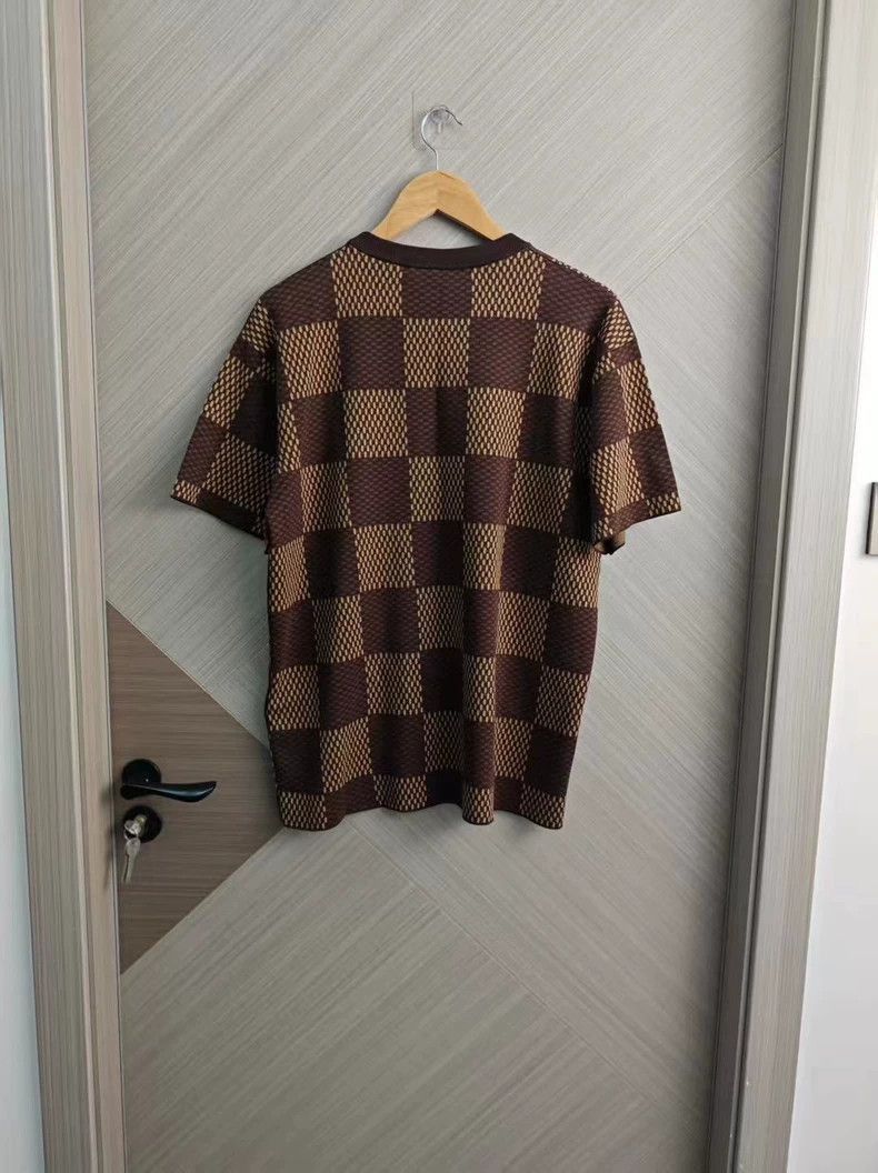Louis Vuitton LV 2025ss Checkered Short Sleeve Shirt-2506 Size US M / EU 48-50 / 2 - 3 Thumbnail