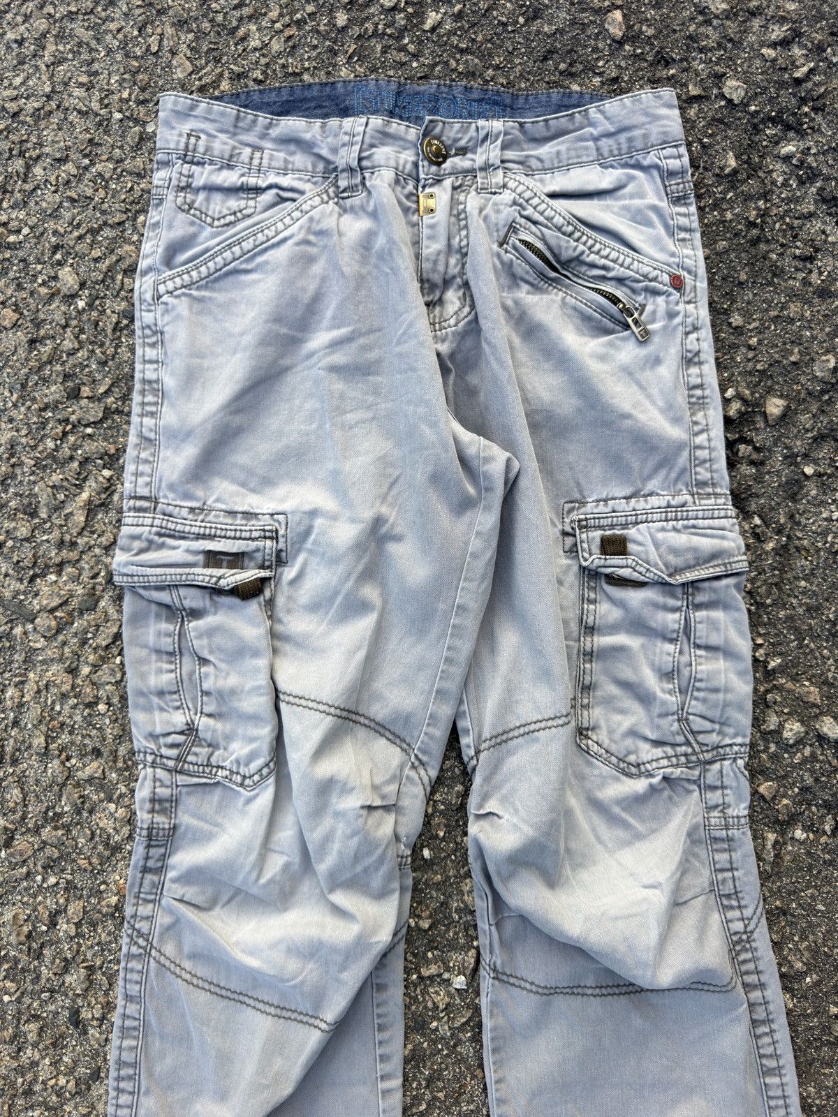 Japanese Brand Cargo Pants Multipocket Streetwear Style Size US 30 / EU 46 - 3 Thumbnail