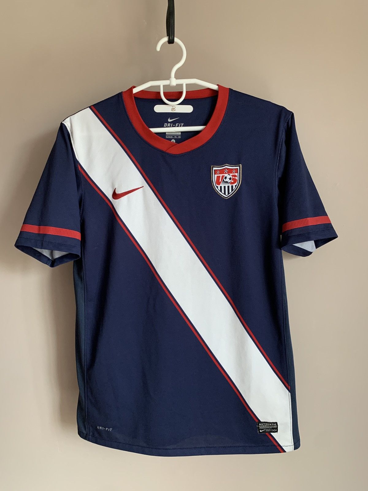Nike USA Away Football Shirt Nike Soccer Jersey Size S Size US XS / EU 42 / 0 - 1 Thumbnail
