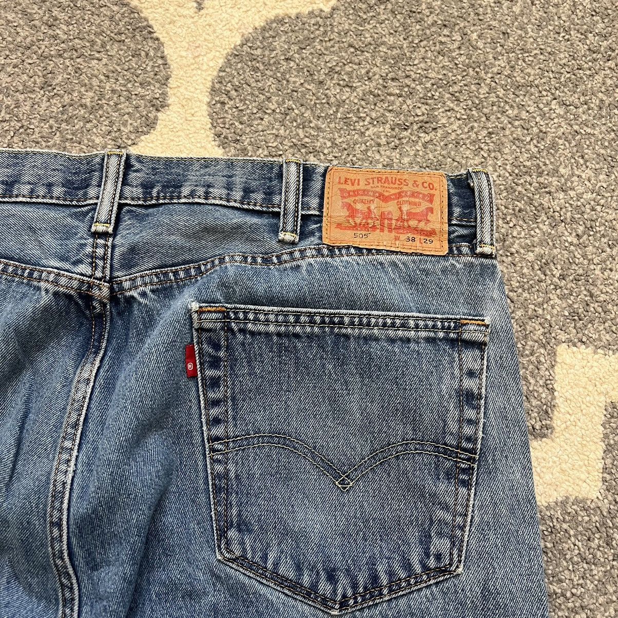 Levi's × Vintage levi’s 505 blue denim jeans Size US 38 / EU 54 - 5 Thumbnail