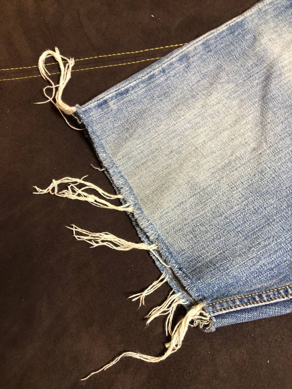 Levi's Vintage USA 90’s Levi’s 506 Button Fly Cut Off Shorts Size US 31 - 13 Thumbnail