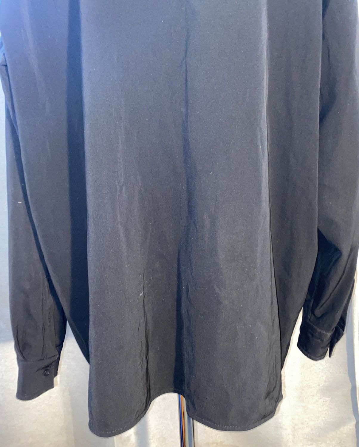Balenciaga Balenciaga - Button Up Shirt - Black - Size 42 Size M / US 6-8 / IT 42-44 - 9 Thumbnail